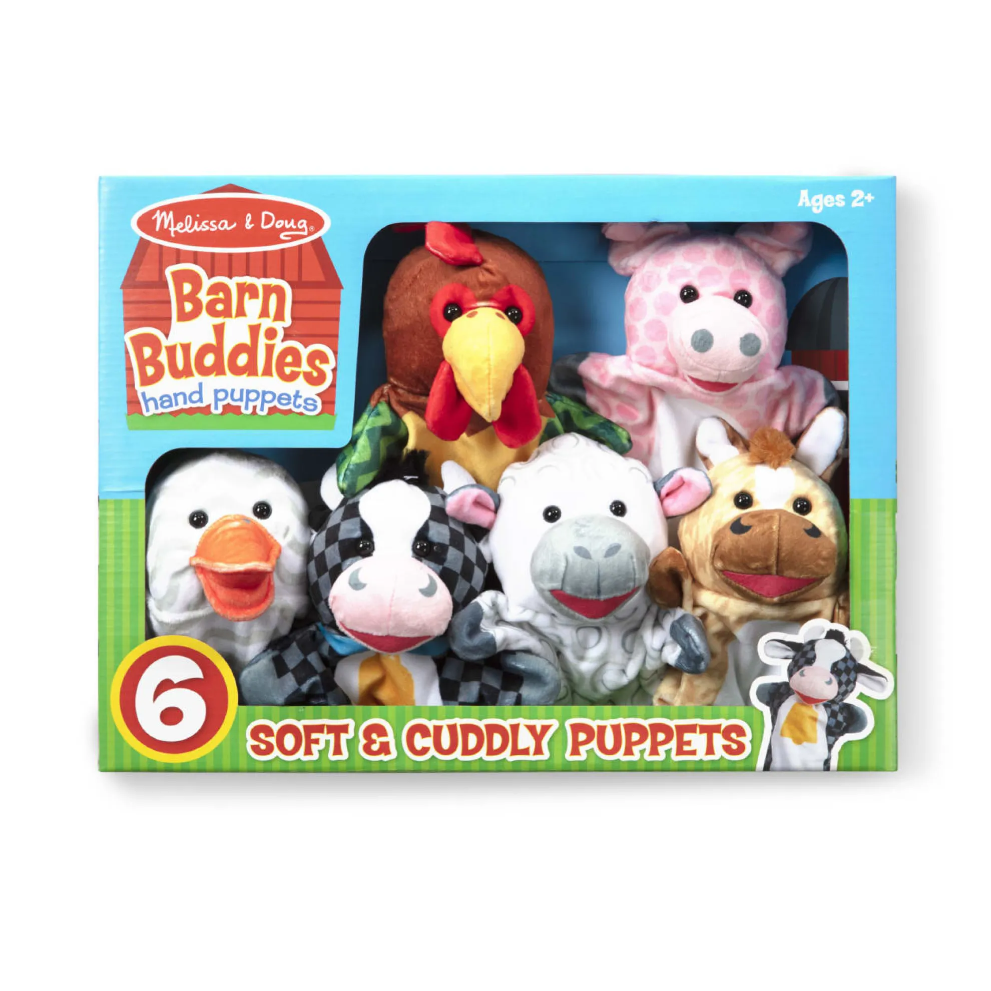 Barn Buddies Hand Puppets (6 Pc)