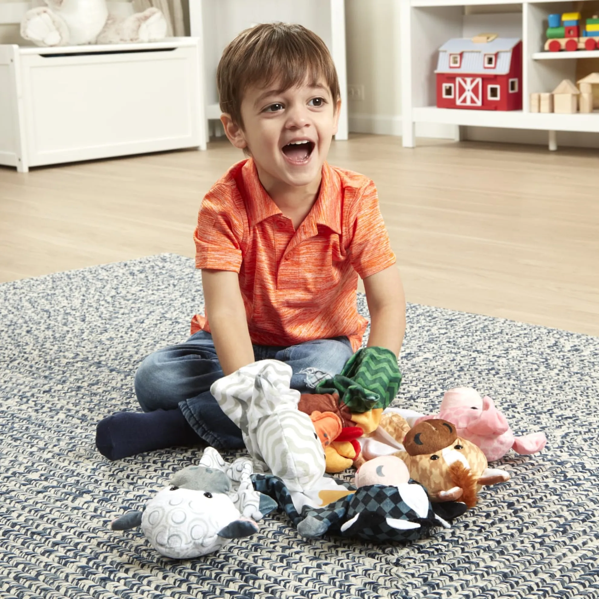 Barn Buddies Hand Puppets (6 Pc)