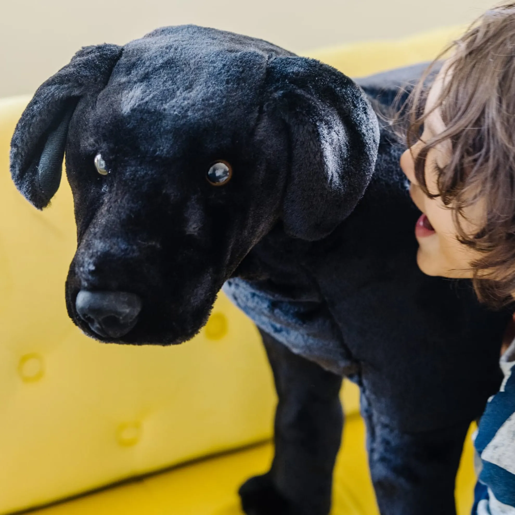 Black Lab Giant Stuffed Animal