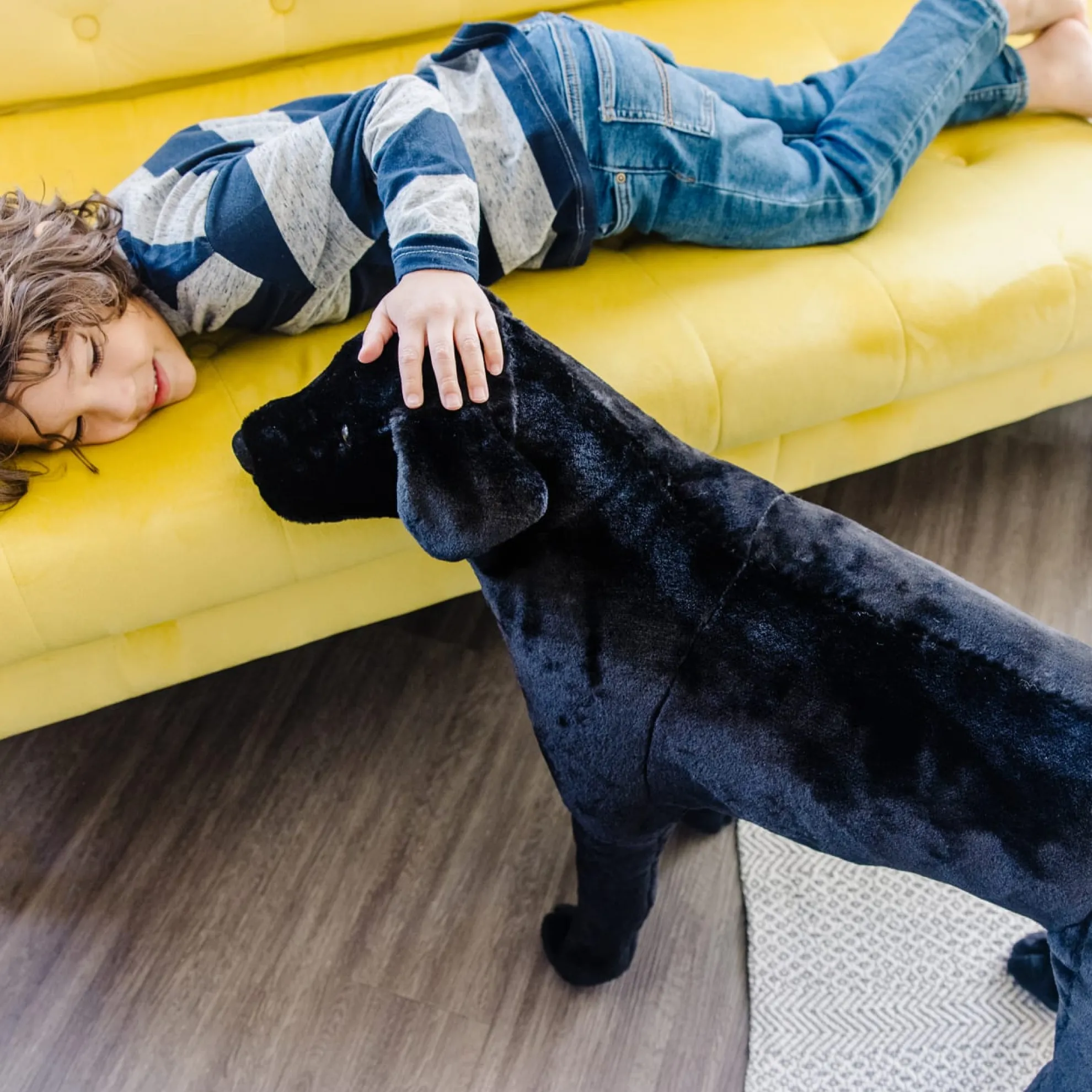 Black Lab Giant Stuffed Animal