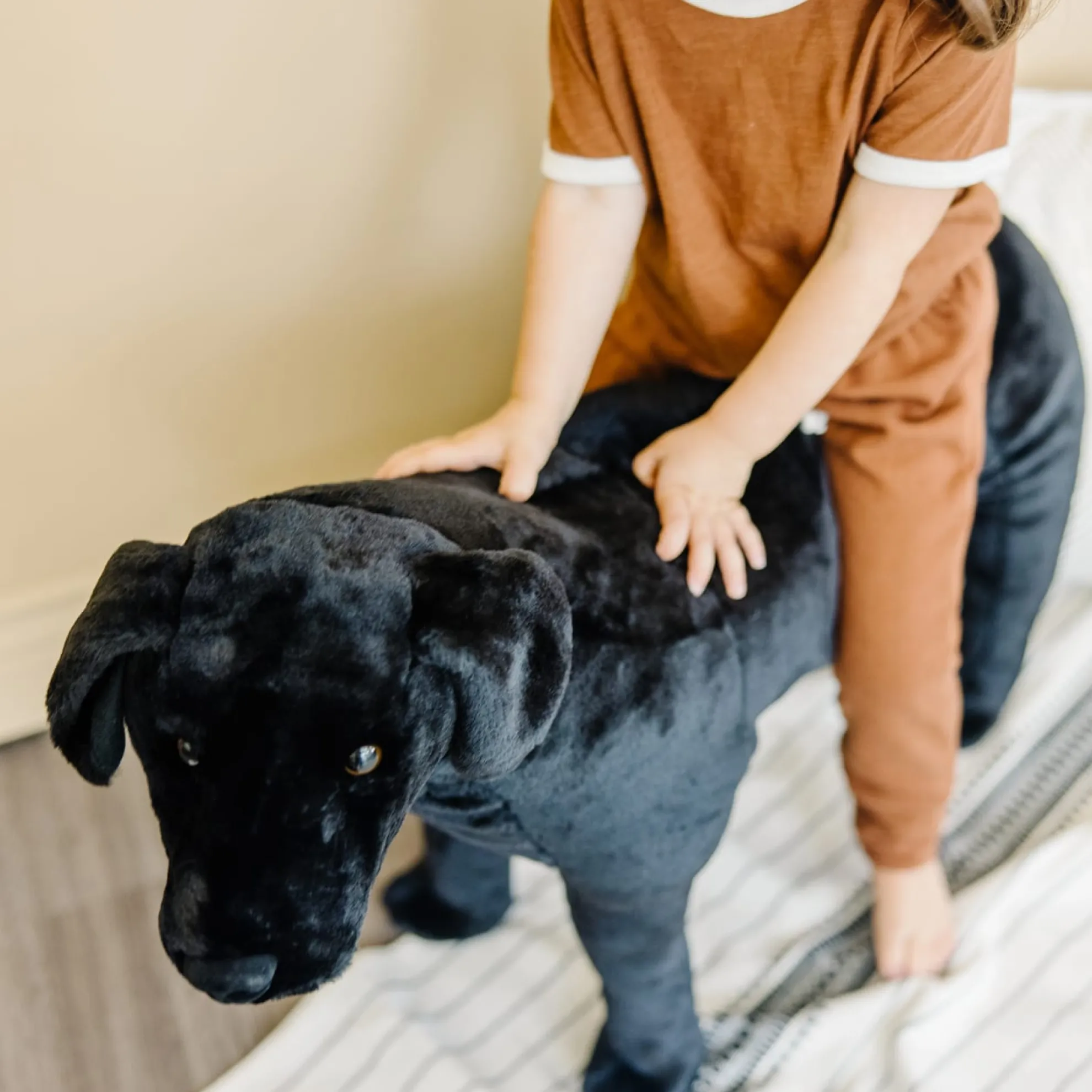 Black Lab Giant Stuffed Animal