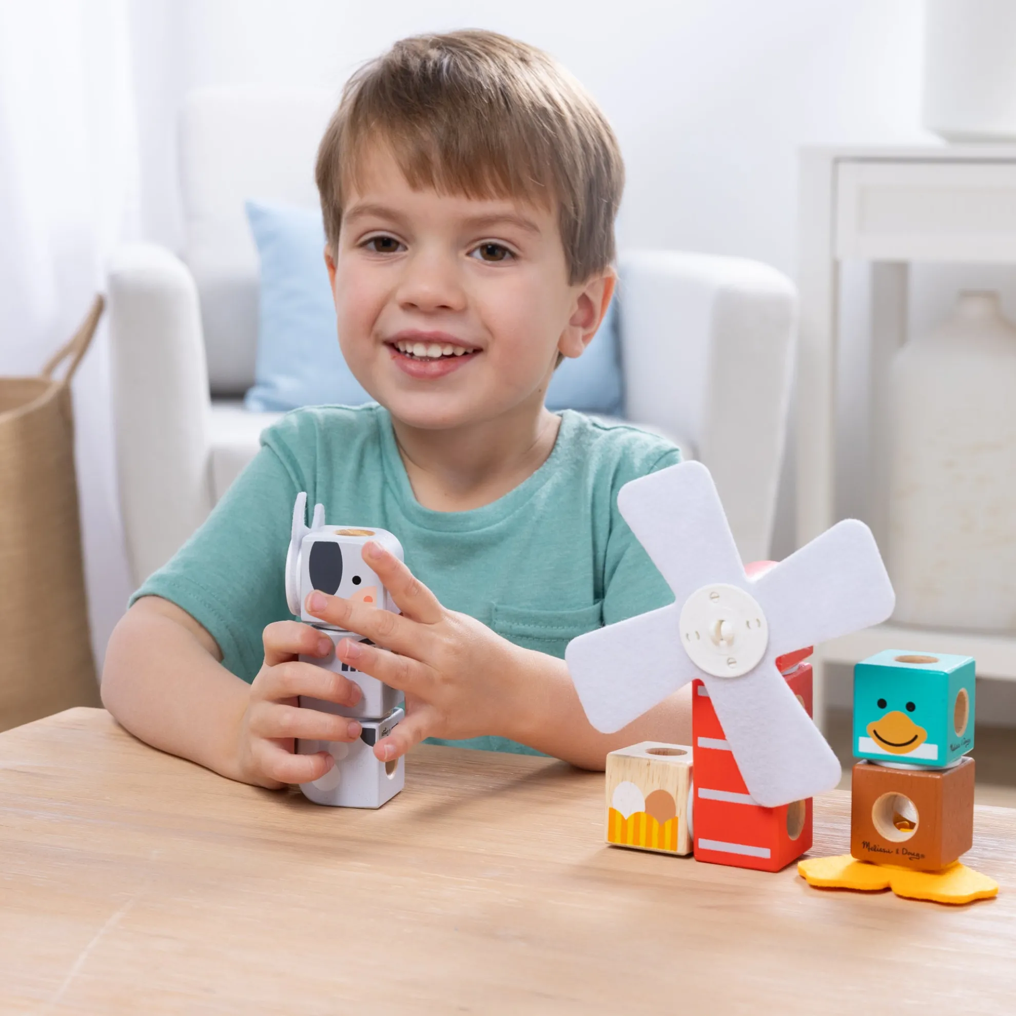 Blockables™ Play Sets Farm Friends and Woodland Friends 2-Pack Bundle