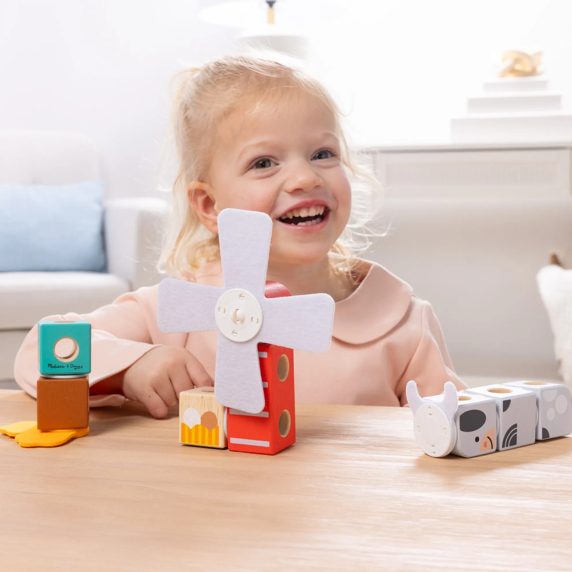 Blockables™ Play Sets Farm Friends and Woodland Friends 2-Pack Bundle