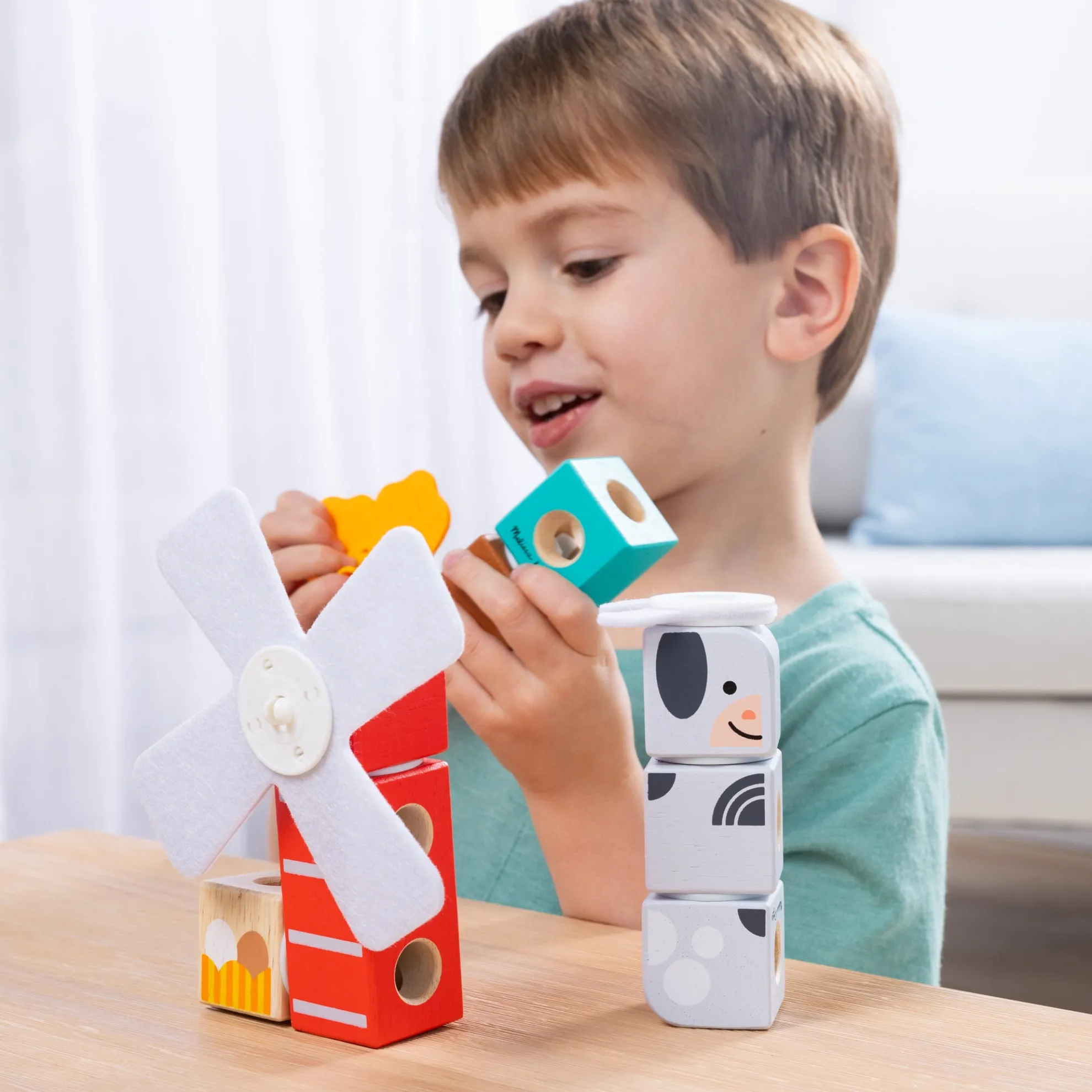 Blockables™ Play Sets Farm Friends and Woodland Friends 2-Pack Bundle