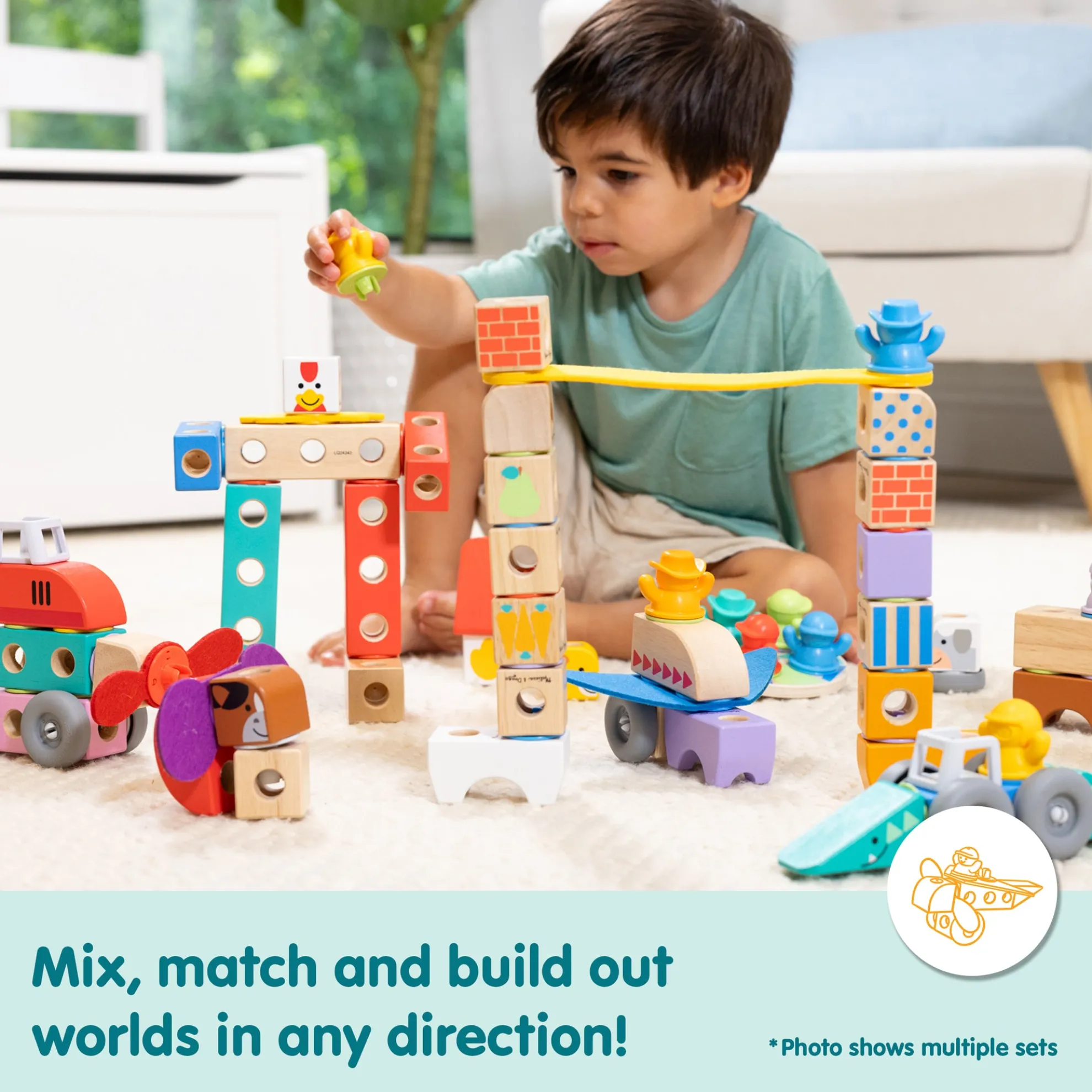 Blockables™ Safari Play Set