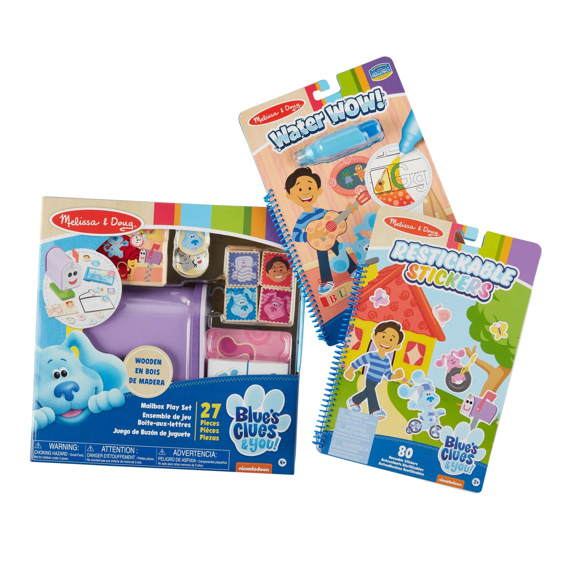 Blue's Clues & You! Restickable Stickers Pad - Places Blue Loves