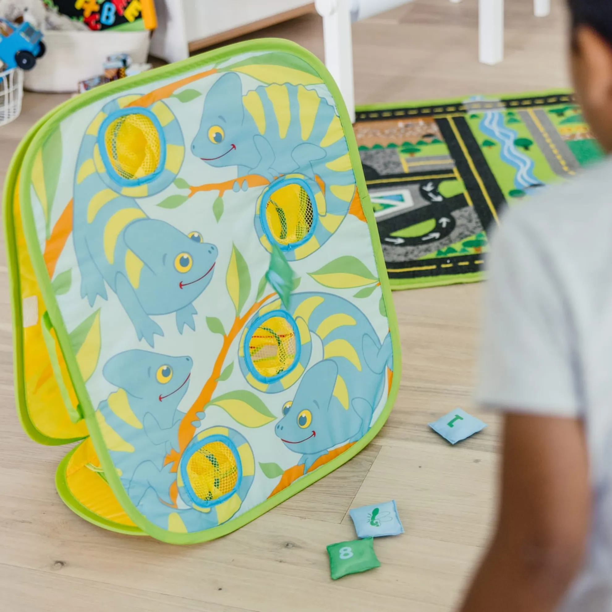 Camo Chameleon Bean Bag Toss