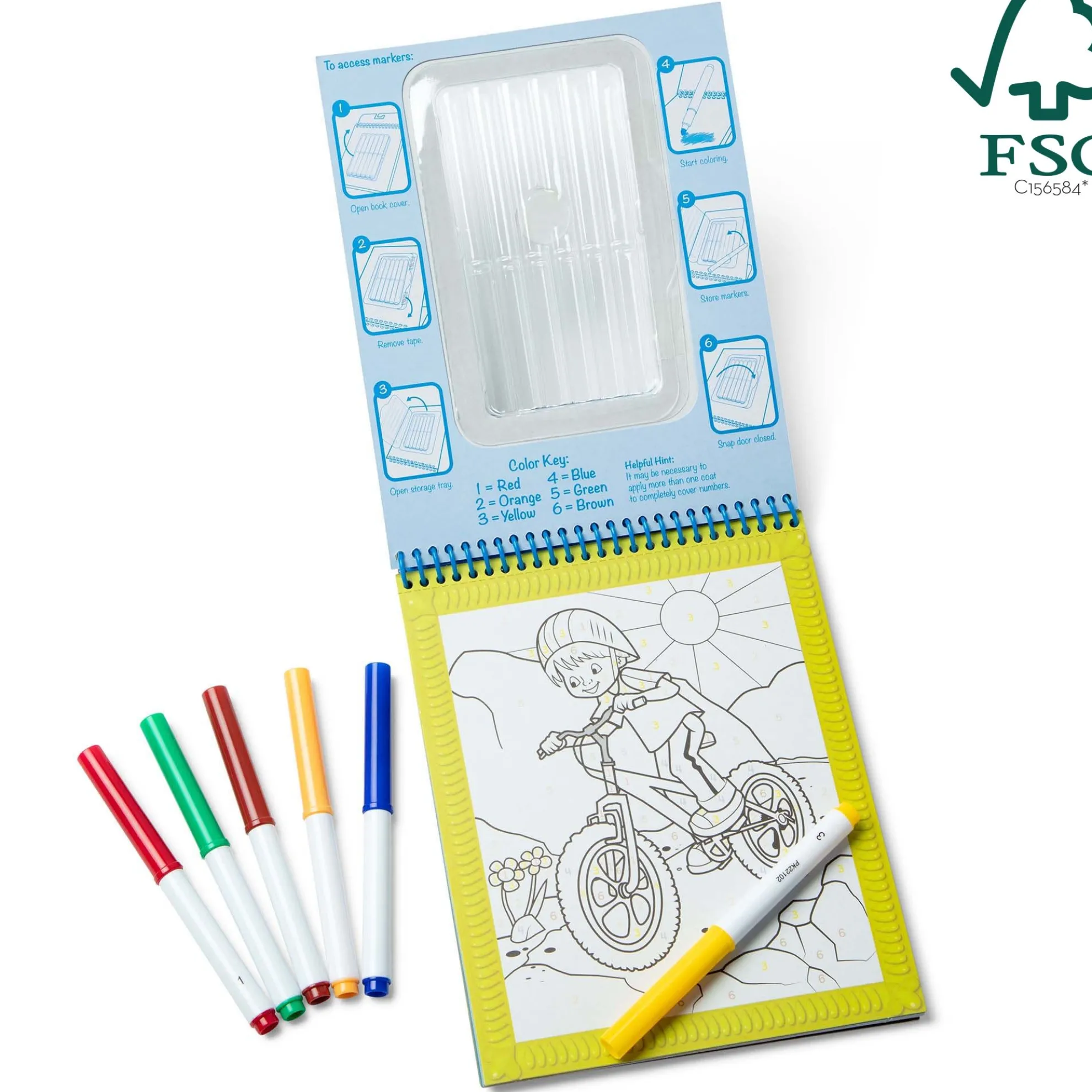 Color By Numbers - Blue