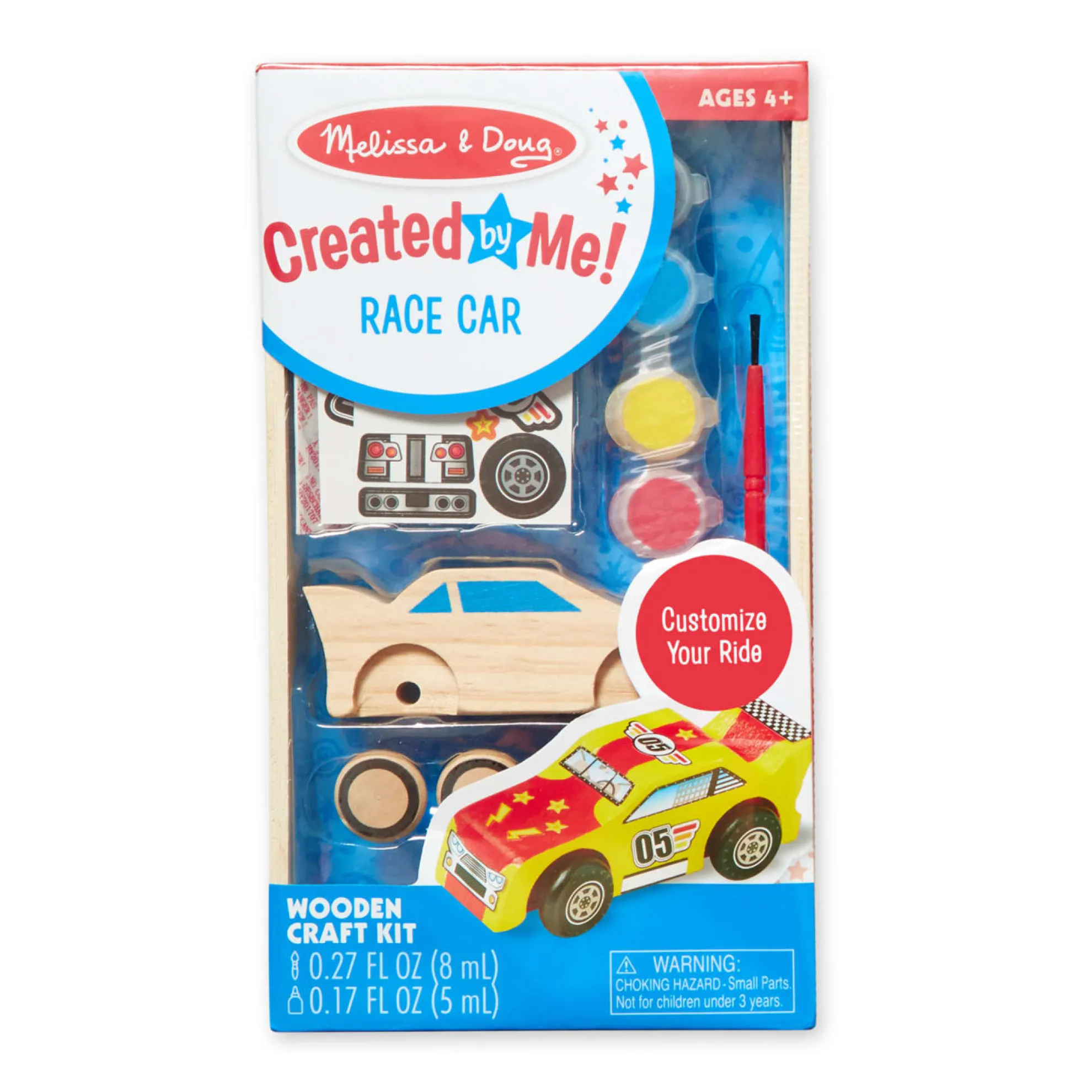 Created by Me! Race Car Wooden Craft Kit