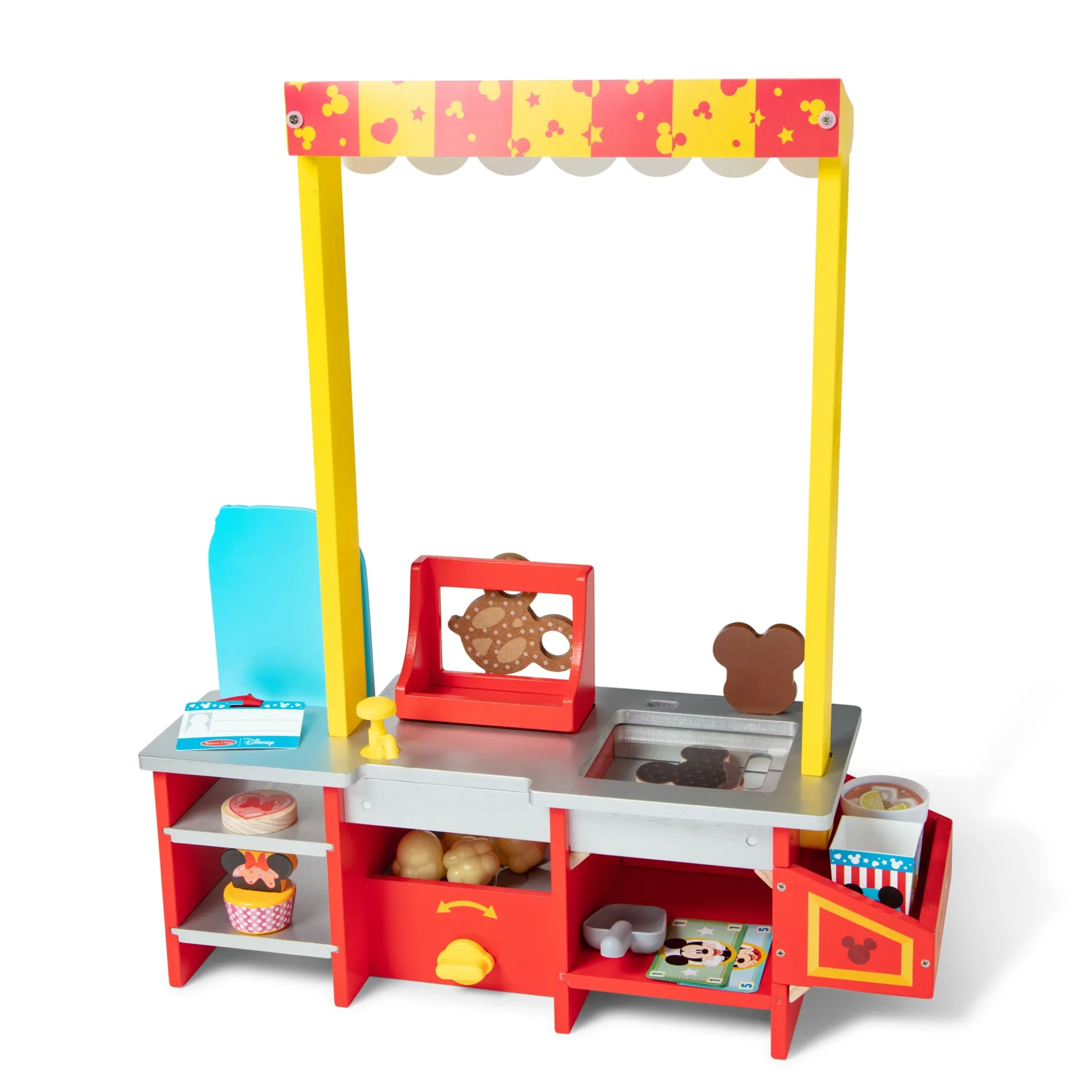 Disney Snacks & Popcorn Wooden Food Counter