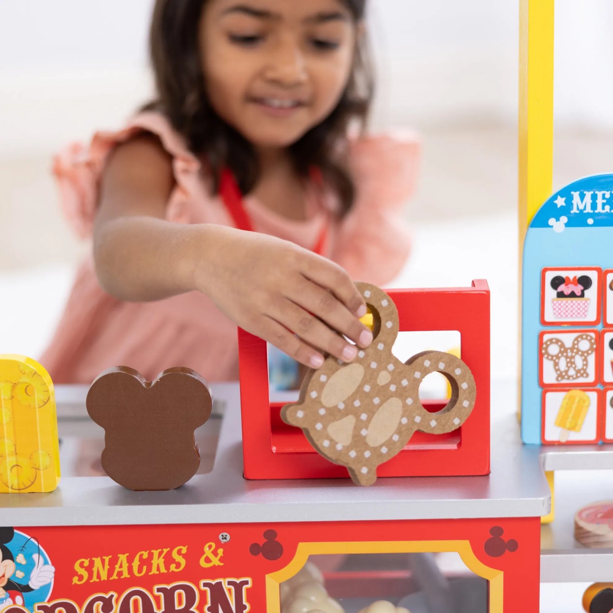 Disney Snacks & Popcorn Wooden Food Counter