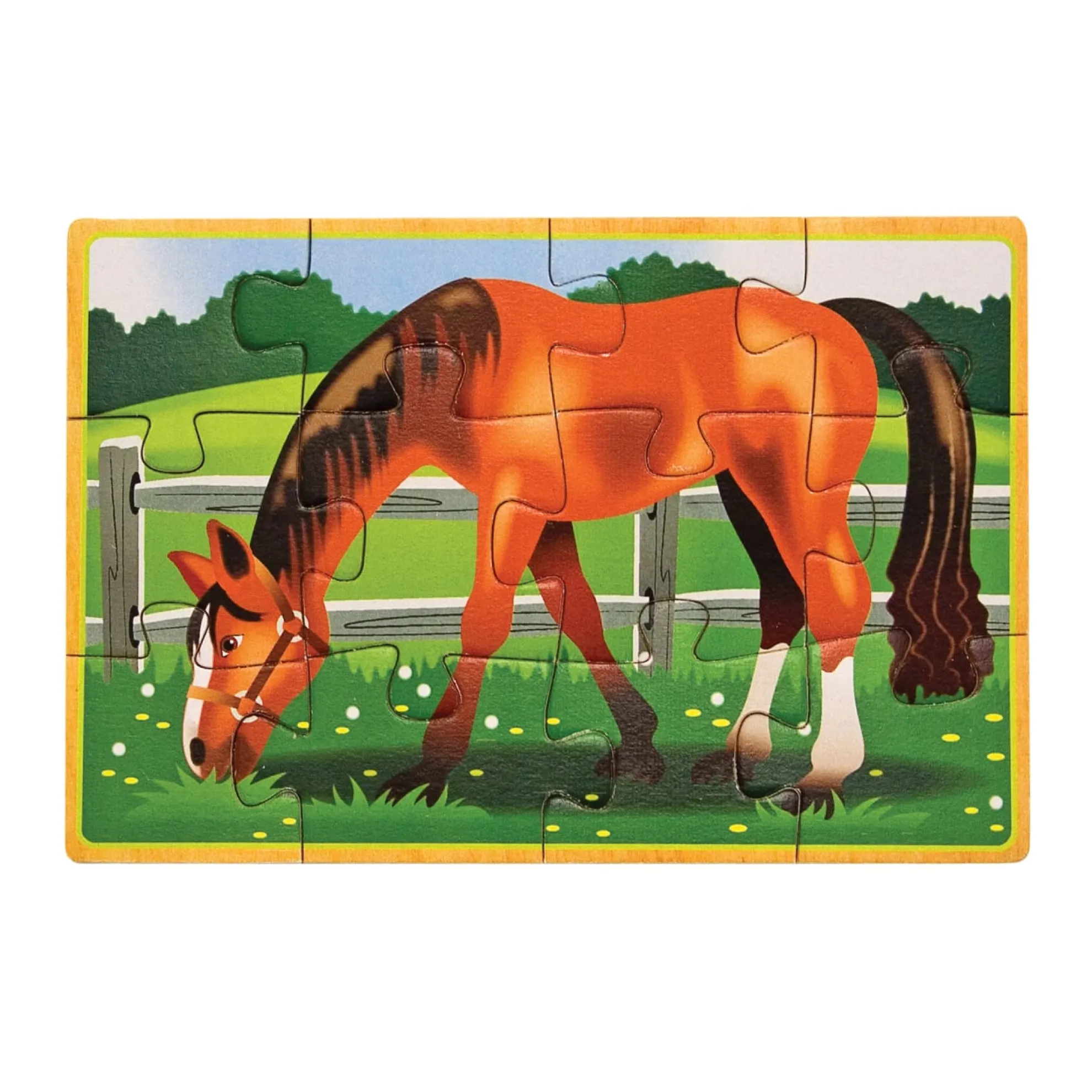 Farm Animals Jigsaw Puzzles in a Box