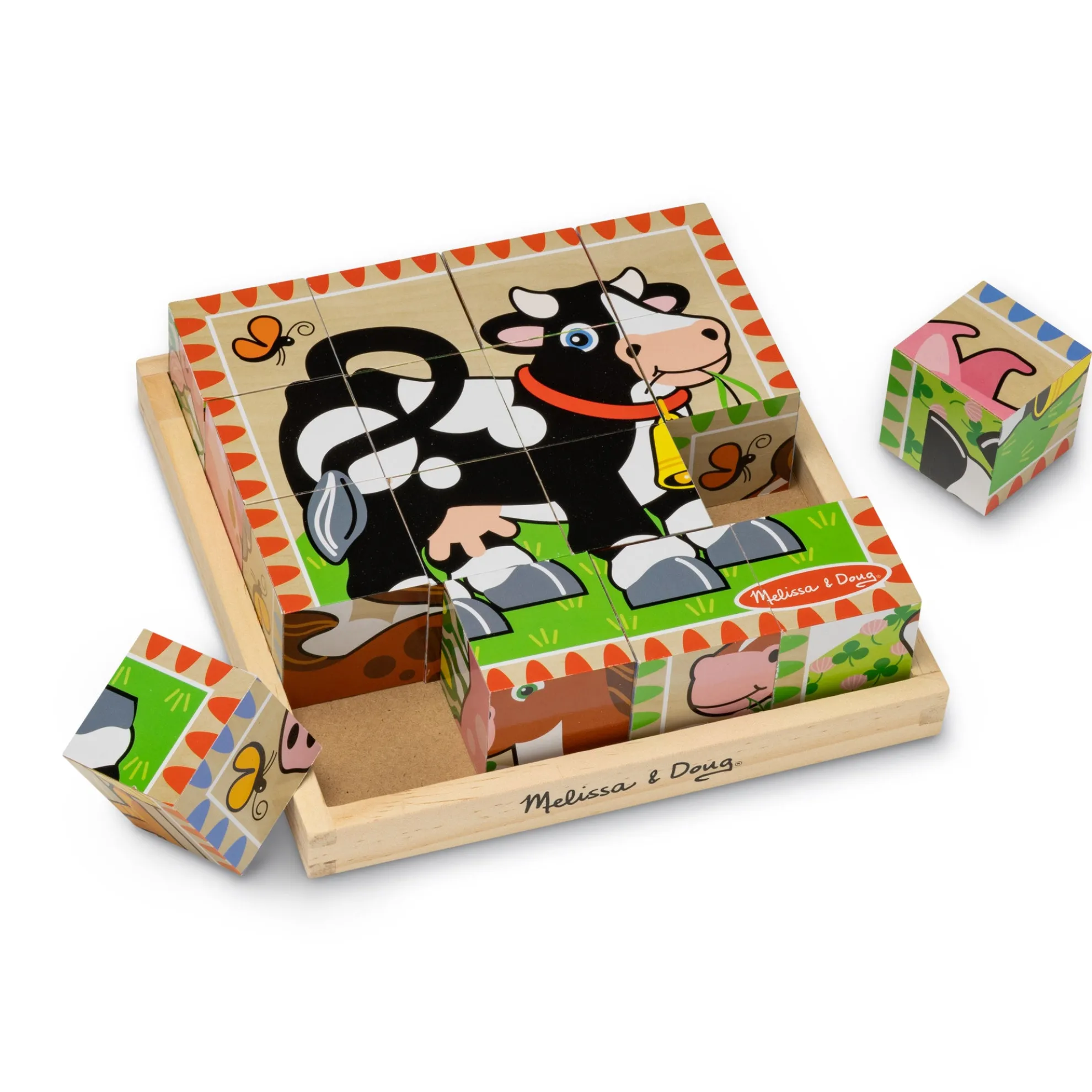 Farm Cube Puzzle - 16 Pieces