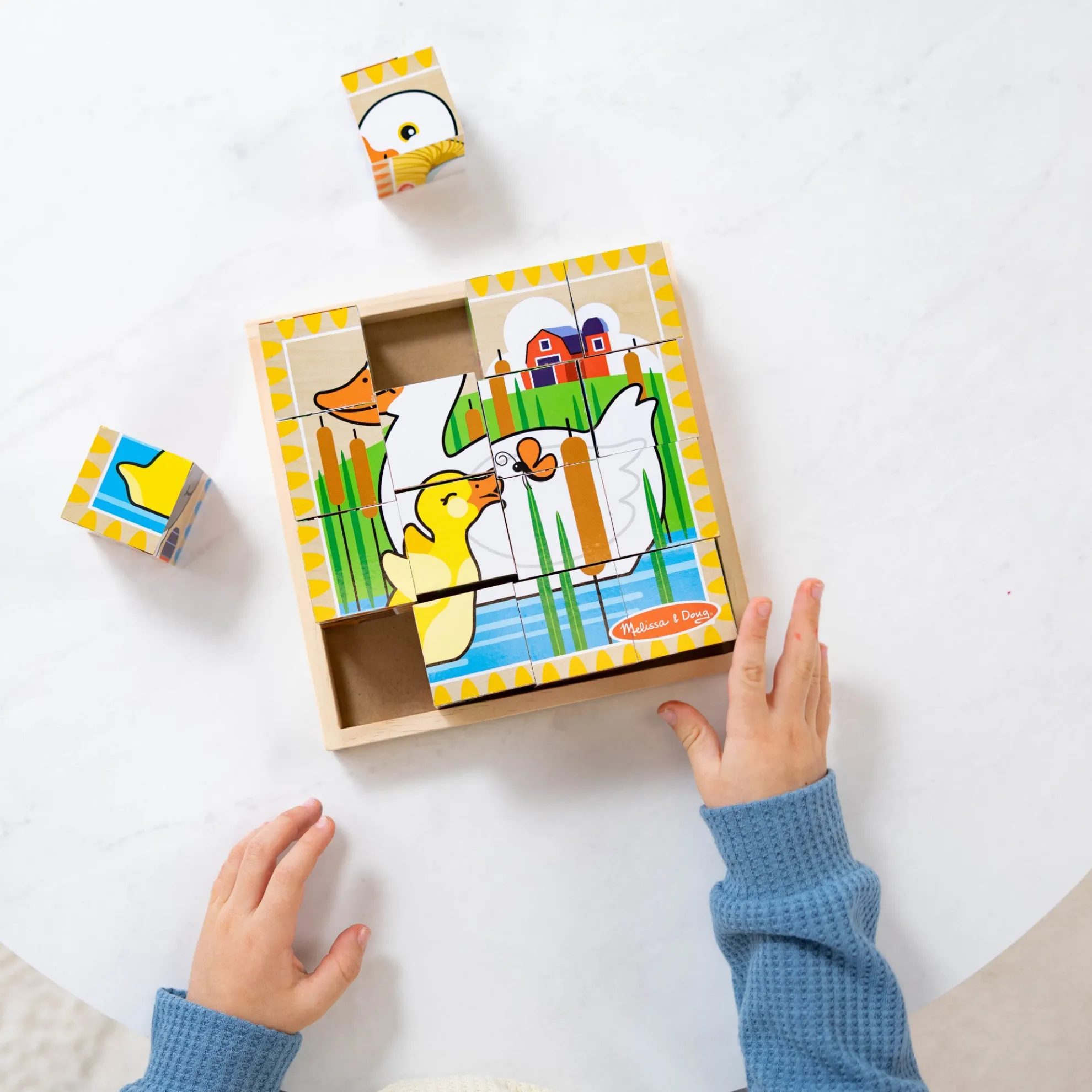 Farm Cube Puzzle - 16 Pieces