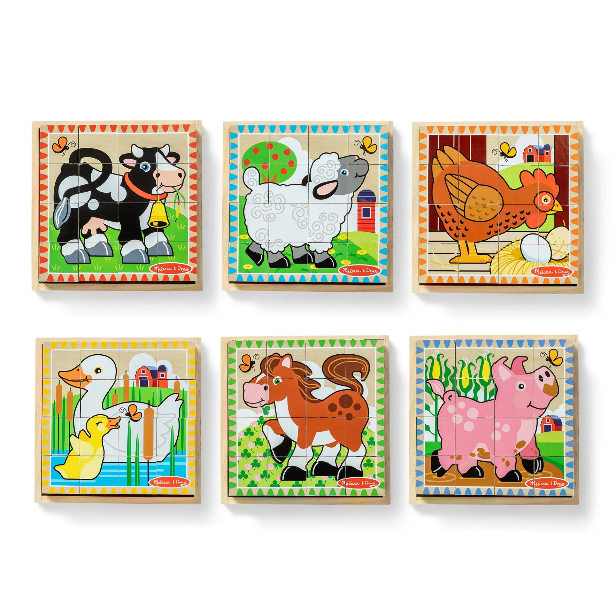 Farm Cube Puzzle - 16 Pieces