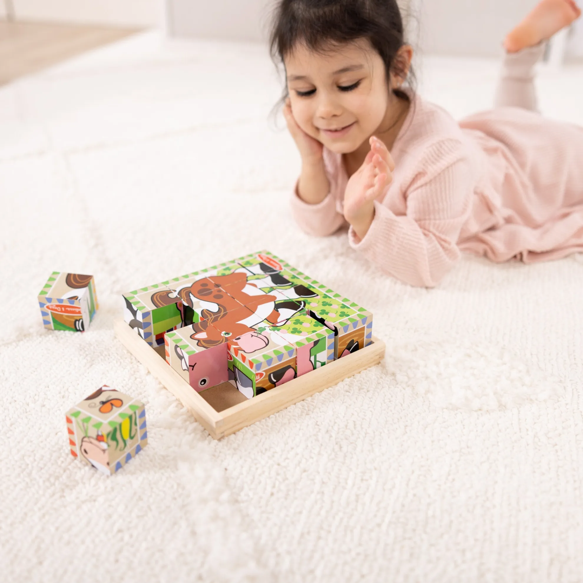 Farm Cube Puzzle - 16 Pieces