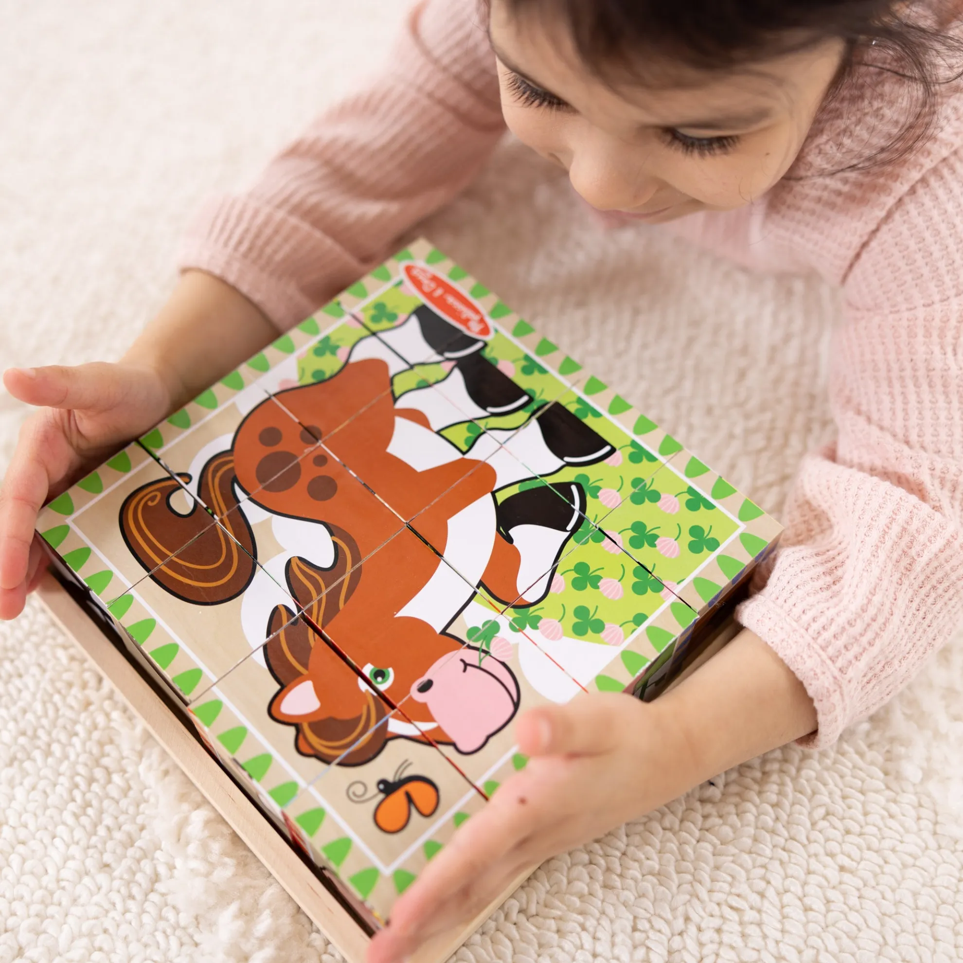 Farm Cube Puzzle - 16 Pieces