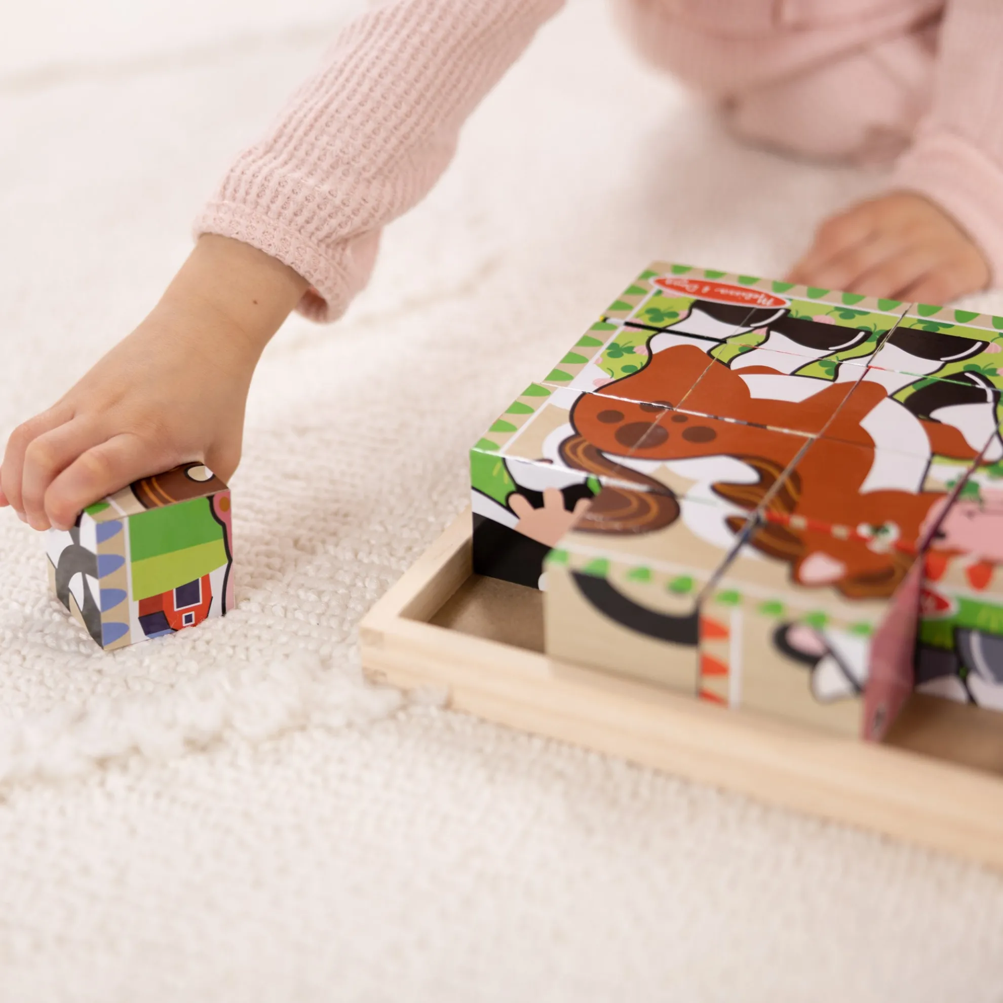 Farm Cube Puzzle - 16 Pieces