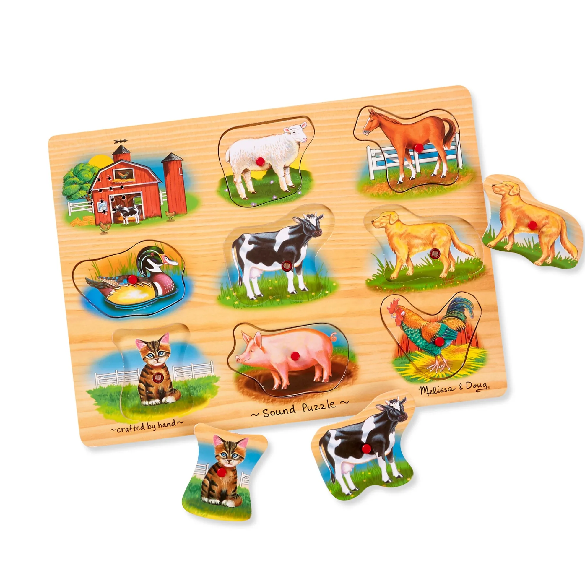 Farm Sound Puzzle - 8 Pieces