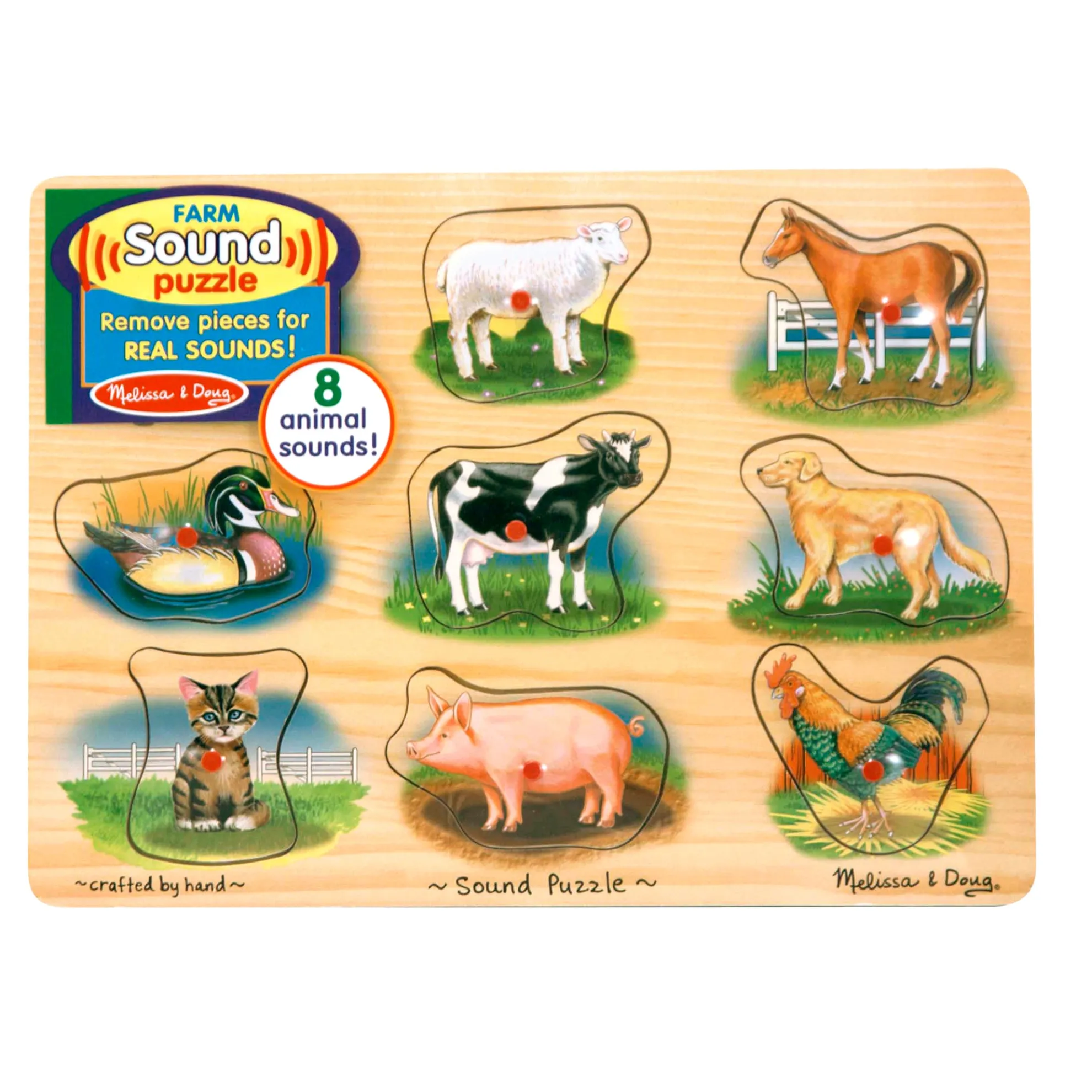 Farm Sound Puzzle - 8 Pieces