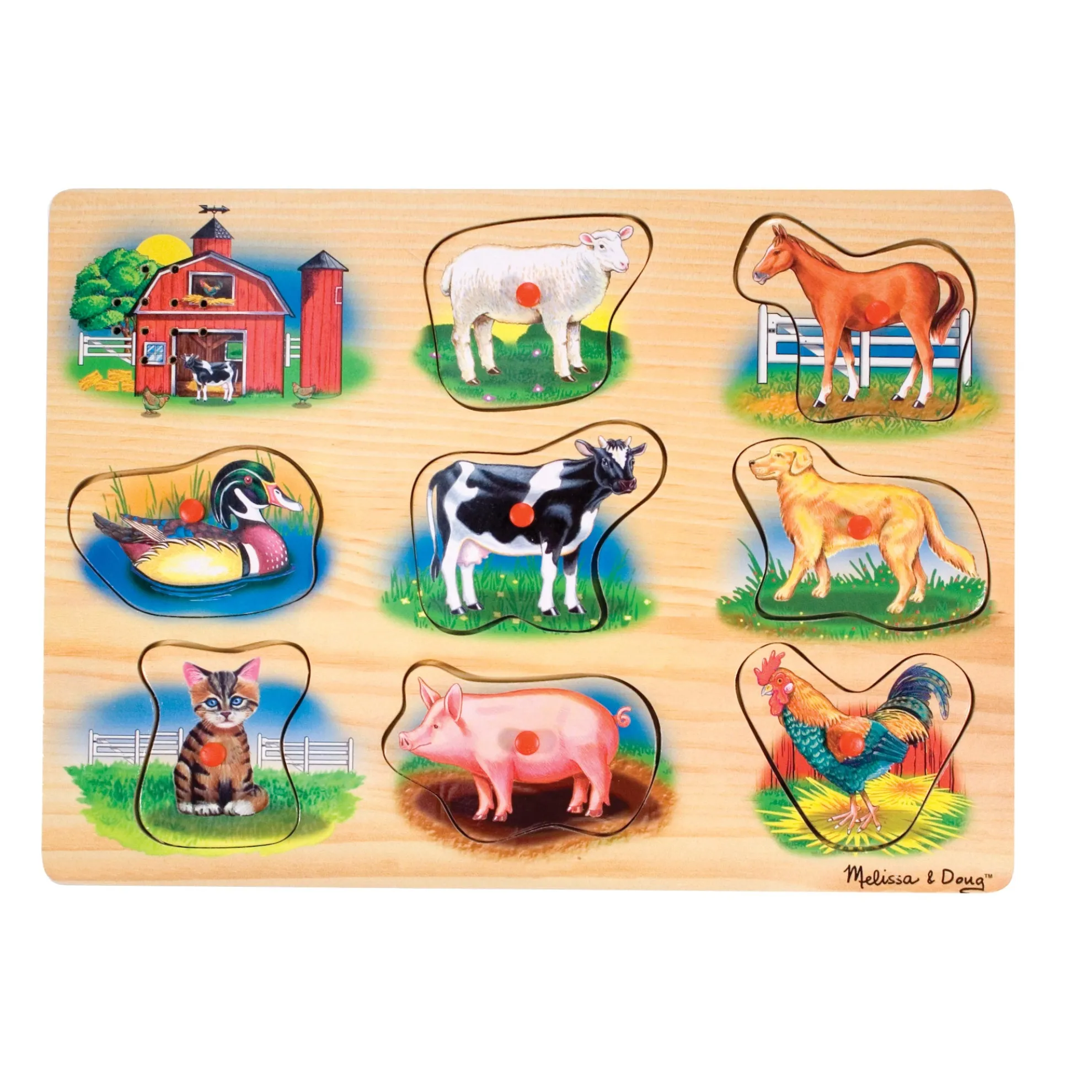 Farm Sound Puzzle - 8 Pieces