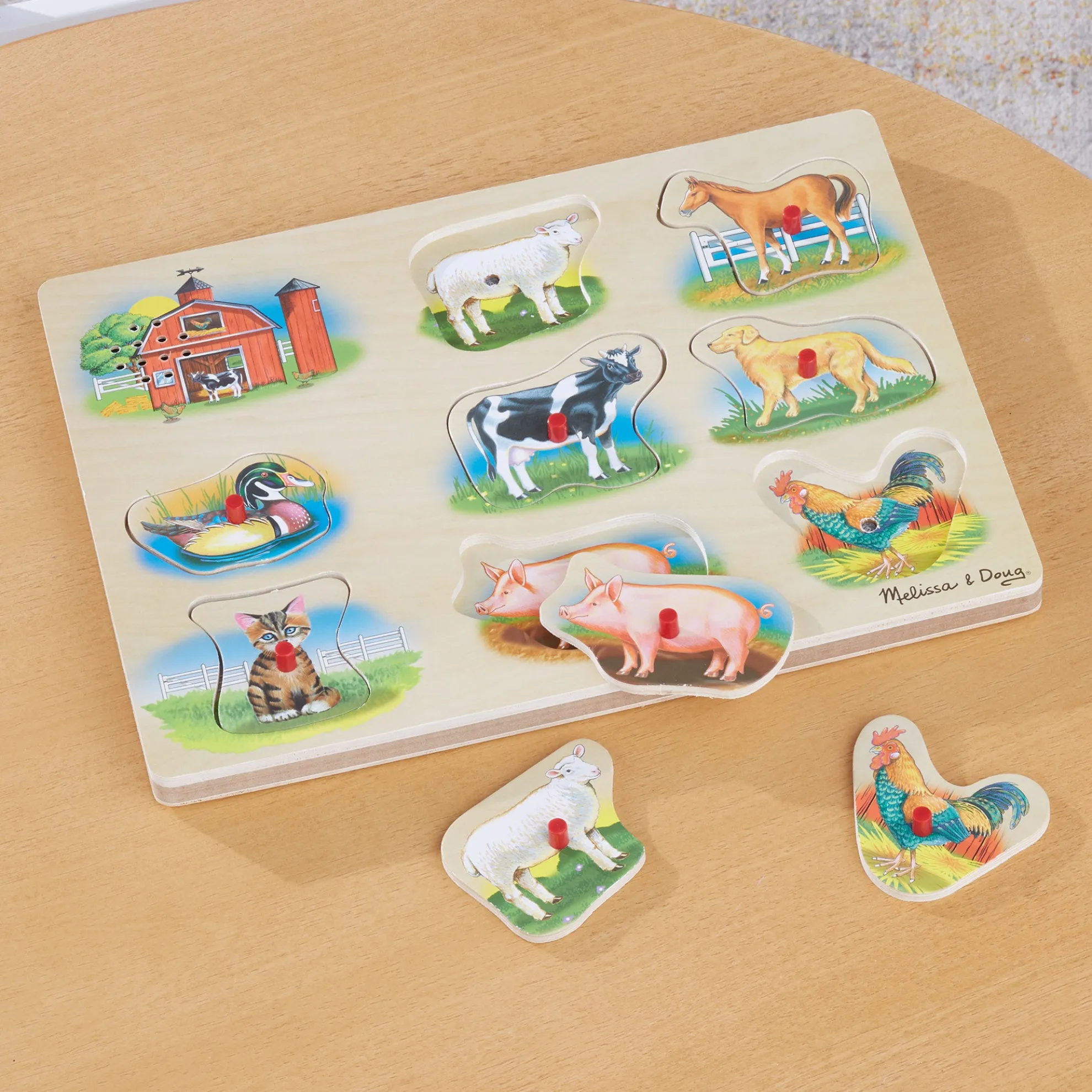 Farm Sound Puzzle - 8 Pieces