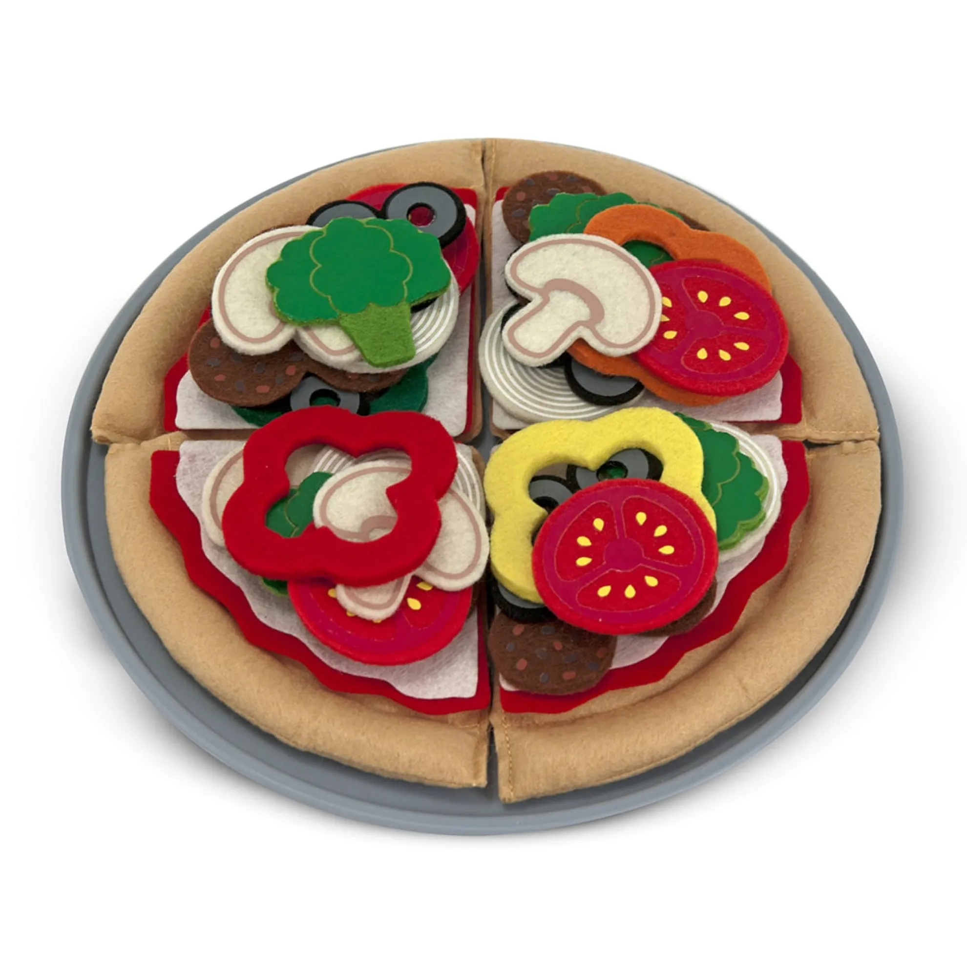 Felt Play Food - Pizza Set