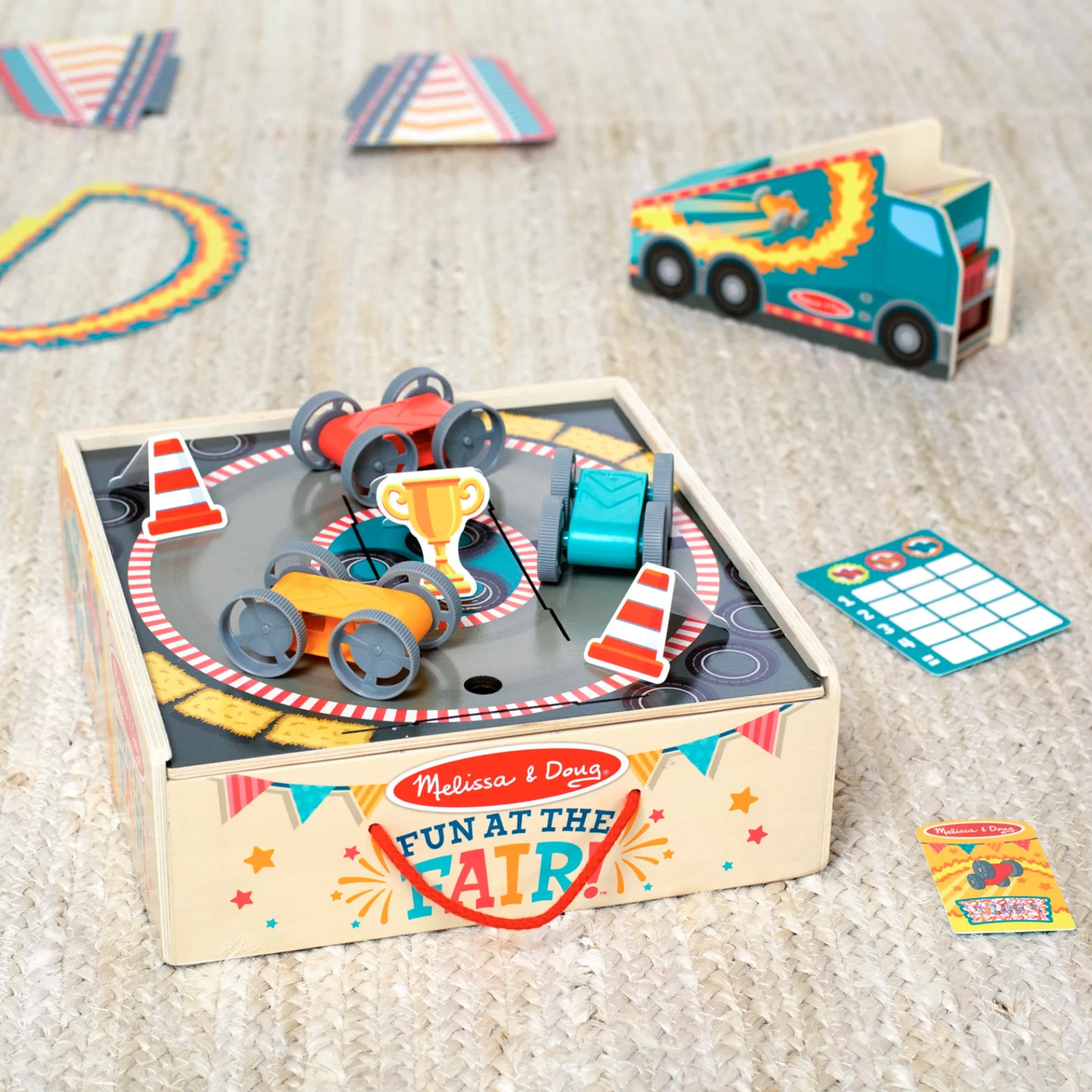 Fun at the Fair! Stunt Cars