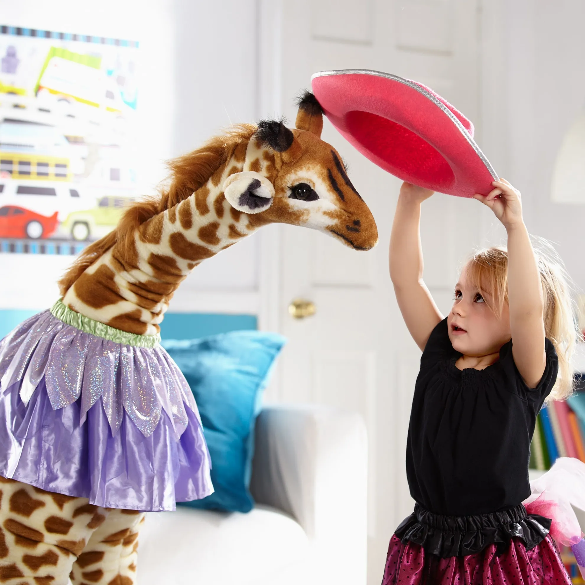 Giraffe Lifelike Plush Stuffed Animal