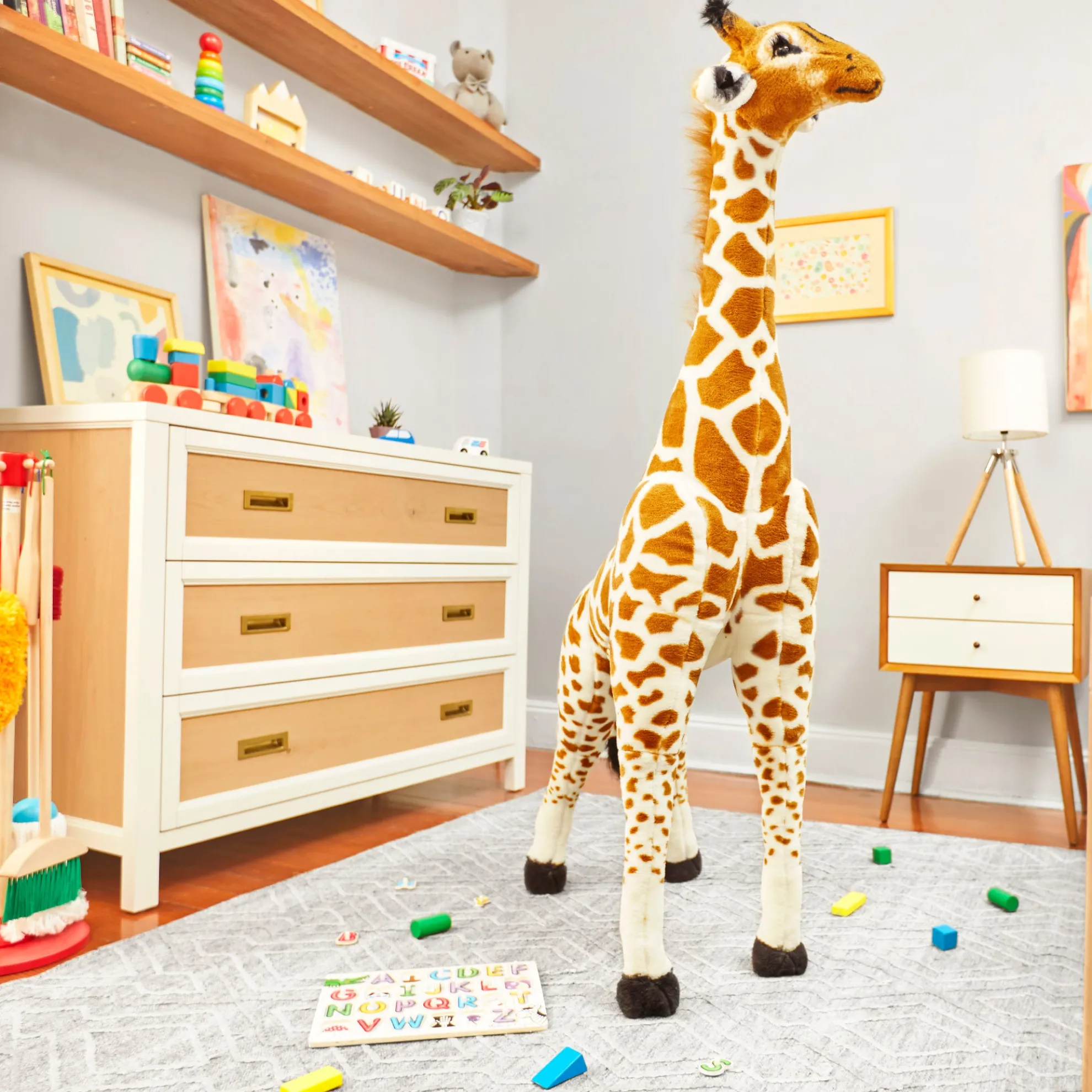 Giraffe Lifelike Plush Stuffed Animal