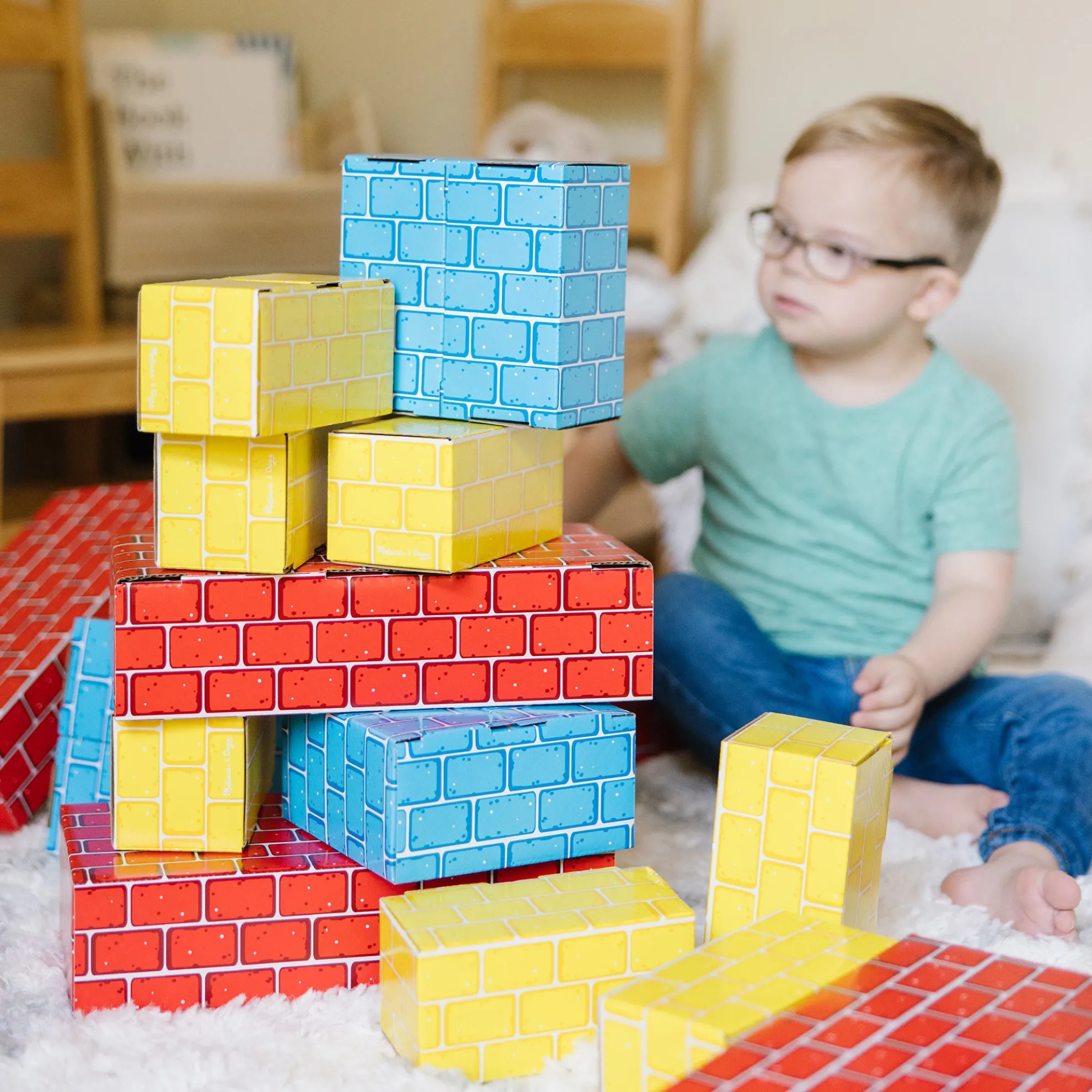 Jumbo Cardboard Blocks - 24 Pieces