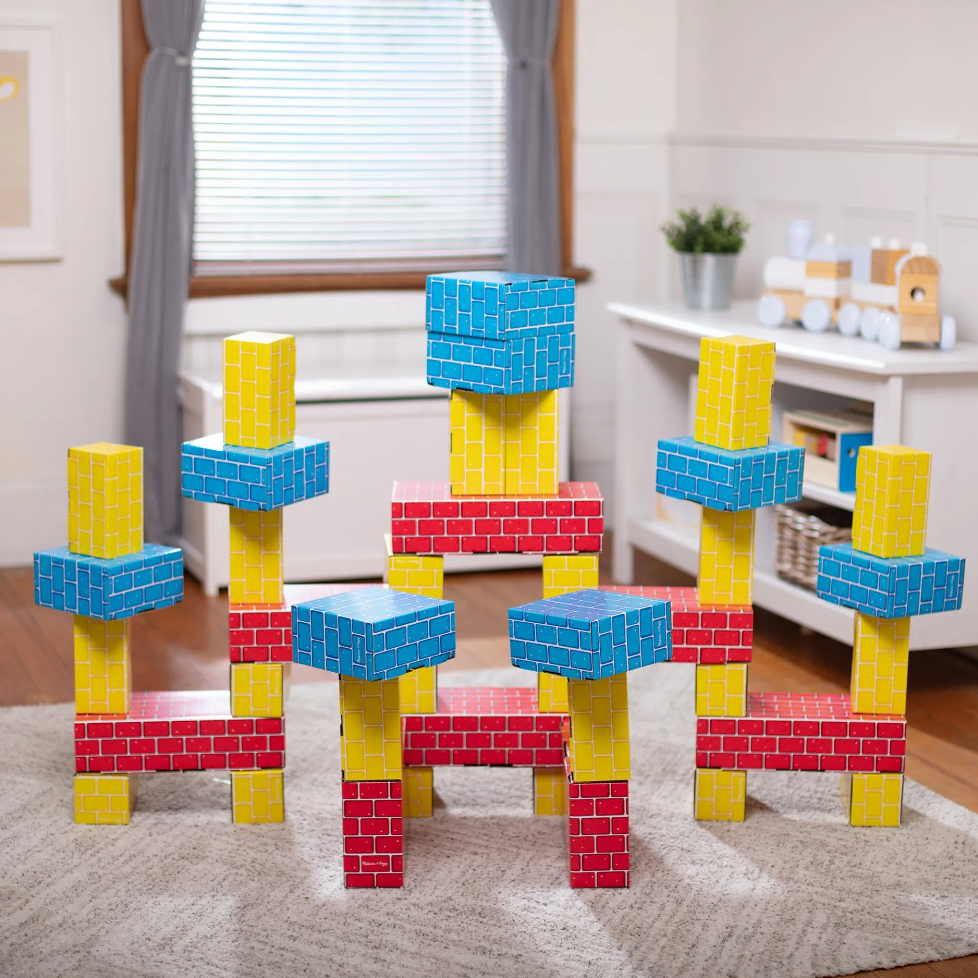 Jumbo Cardboard Blocks - 24 Pieces