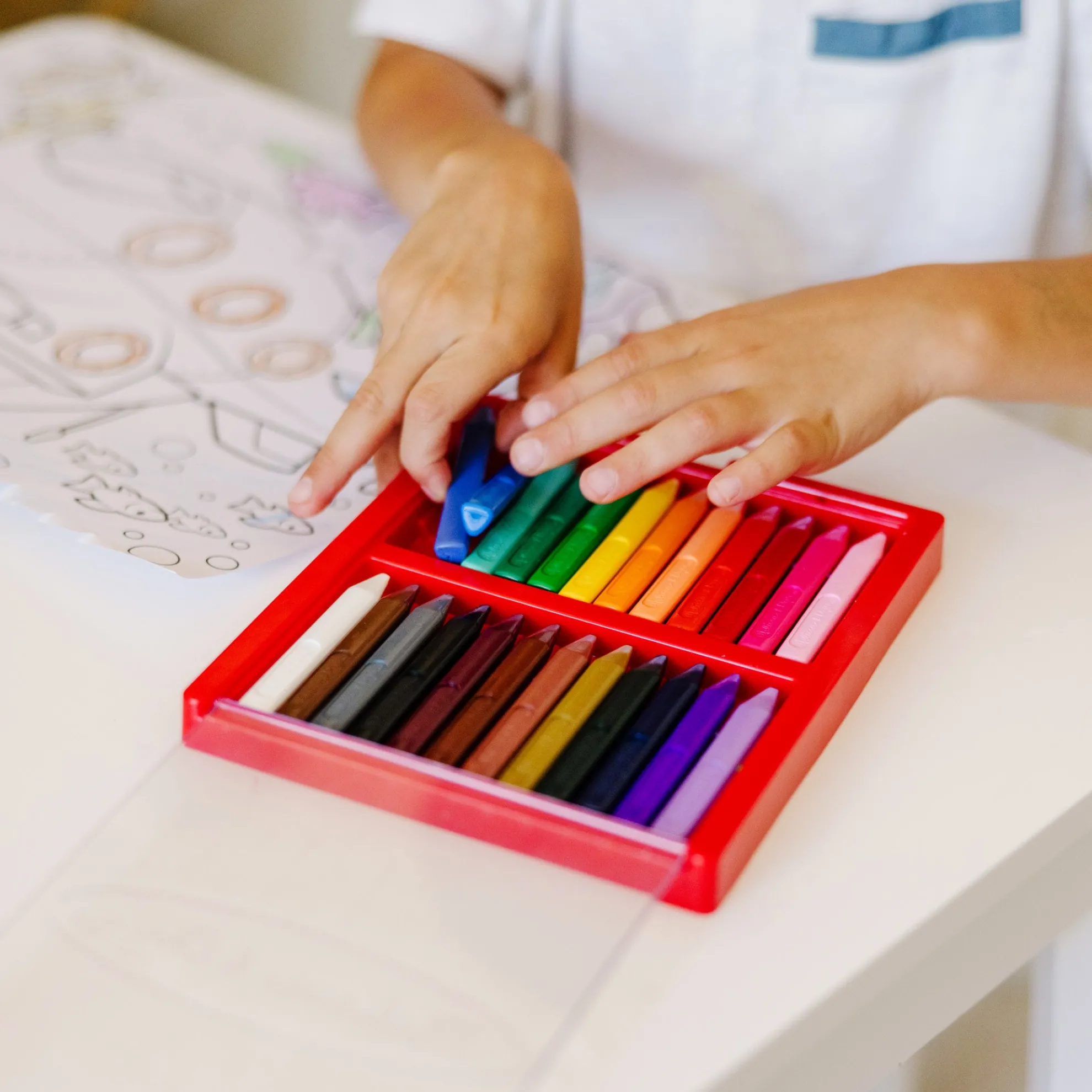 Jumbo Coloring Pad - Vehicles