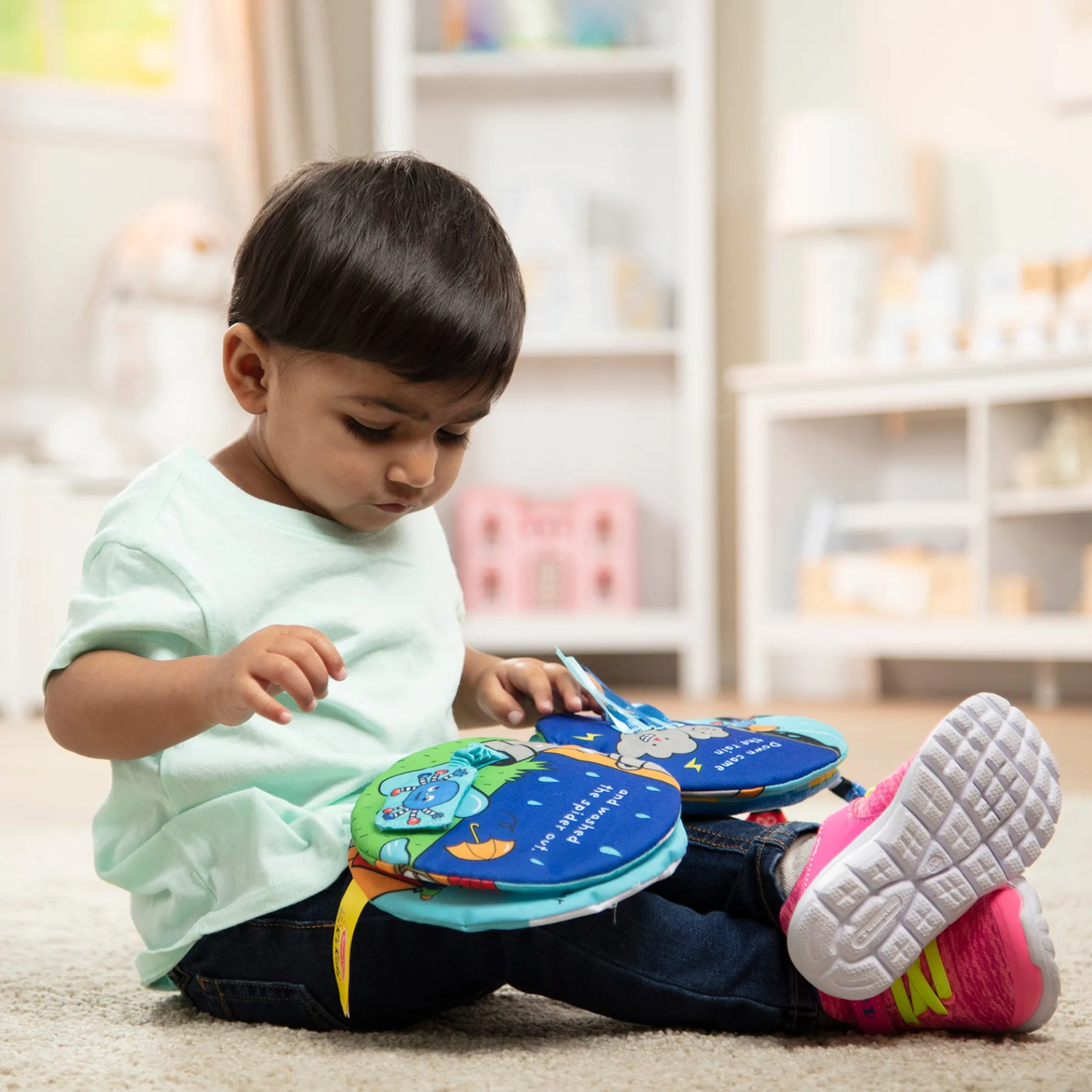 K's Kids Itsy-Bitsy Spider Soft Activity Book