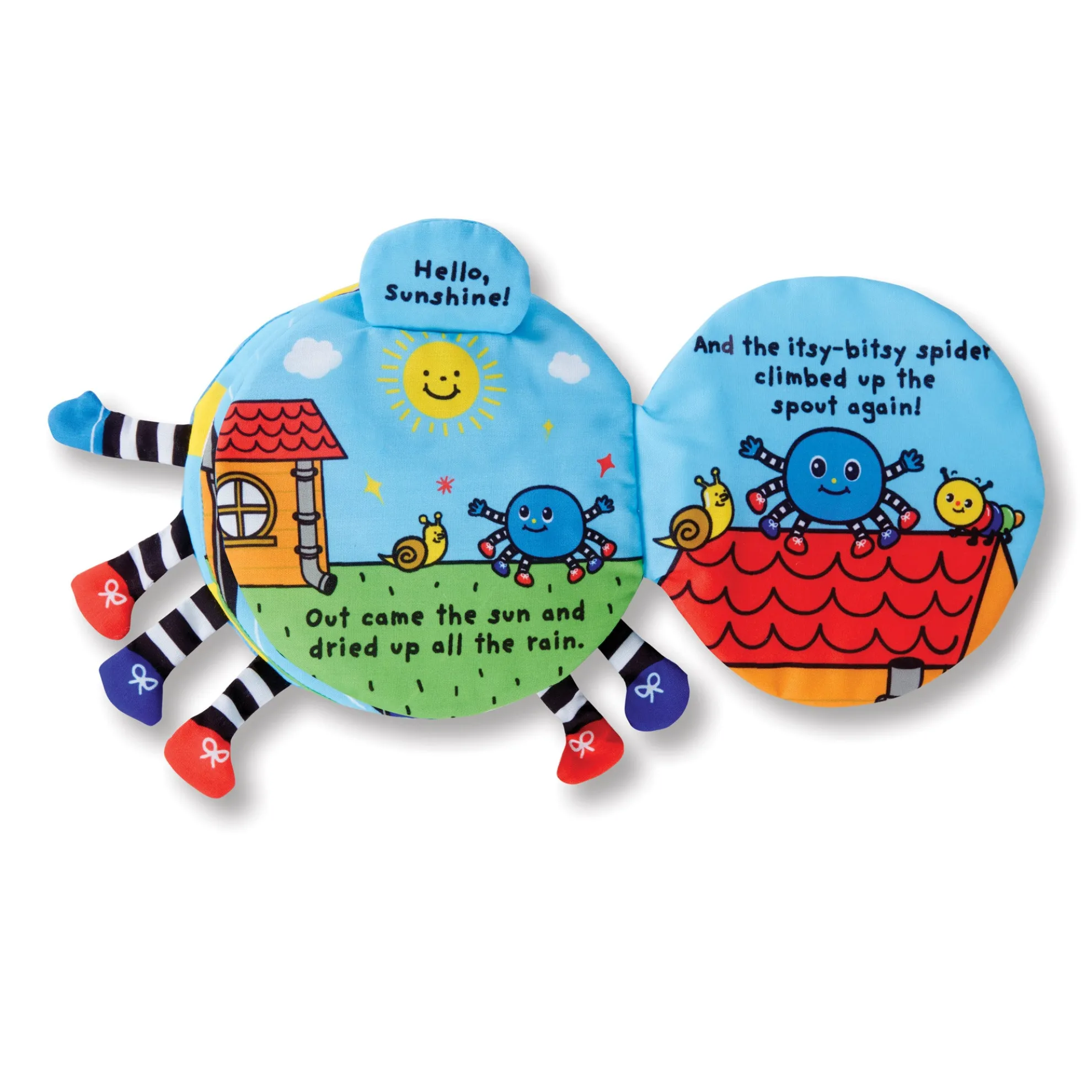 K's Kids Itsy-Bitsy Spider Soft Activity Book