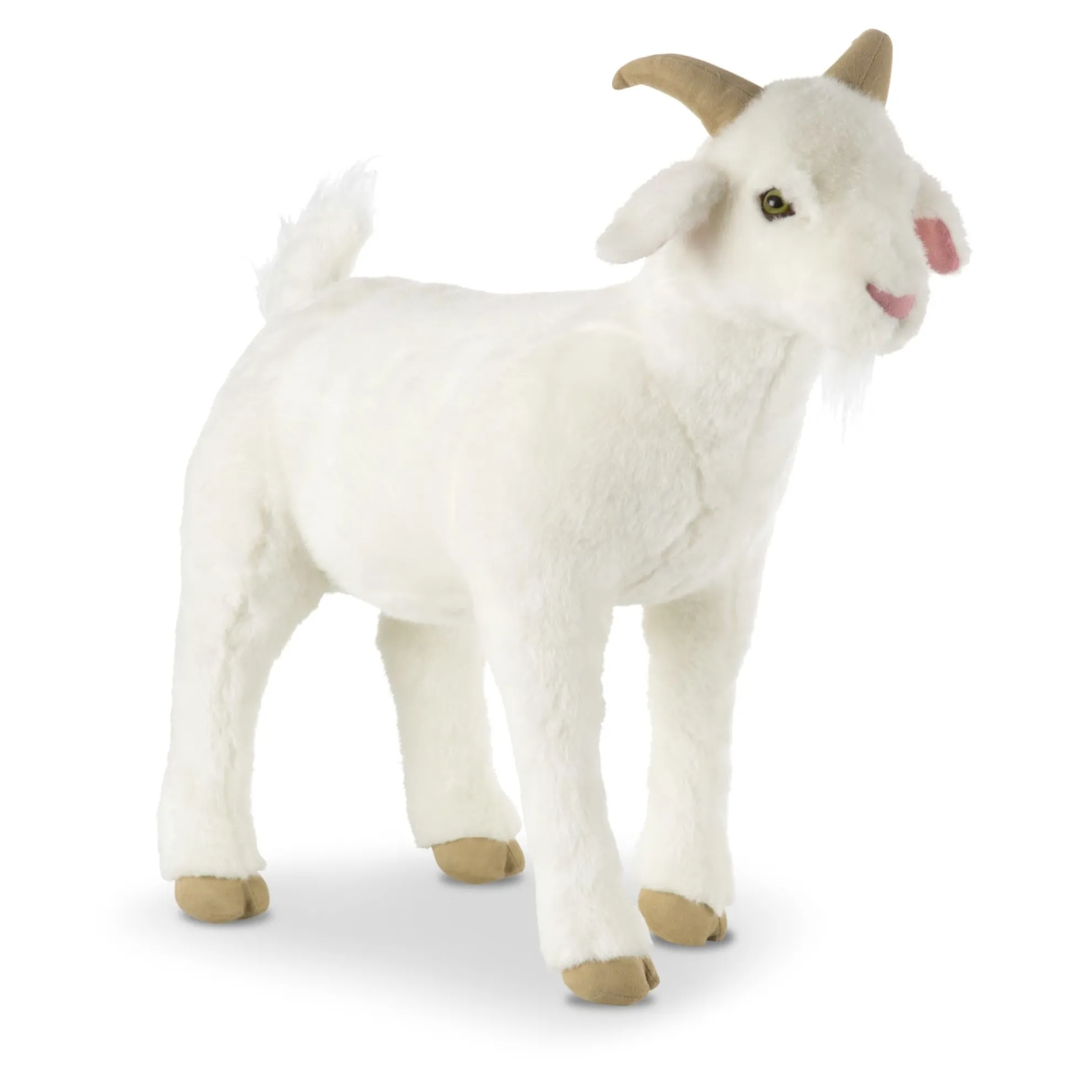 Lifelike Plush Goat
