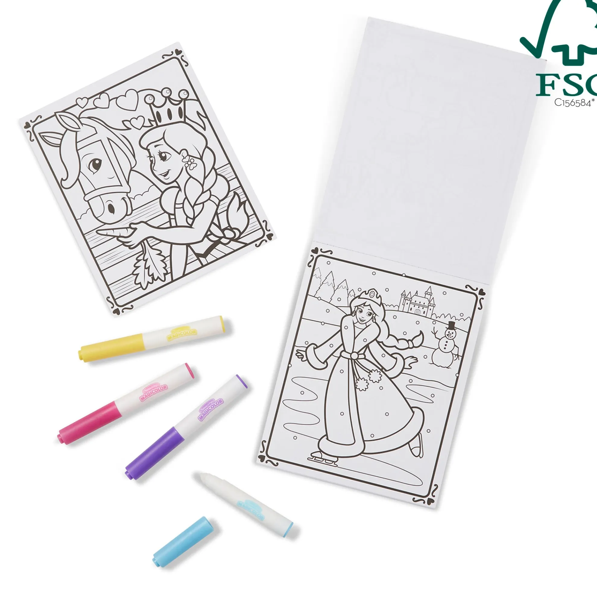 Magicolor Coloring Pad - Princess