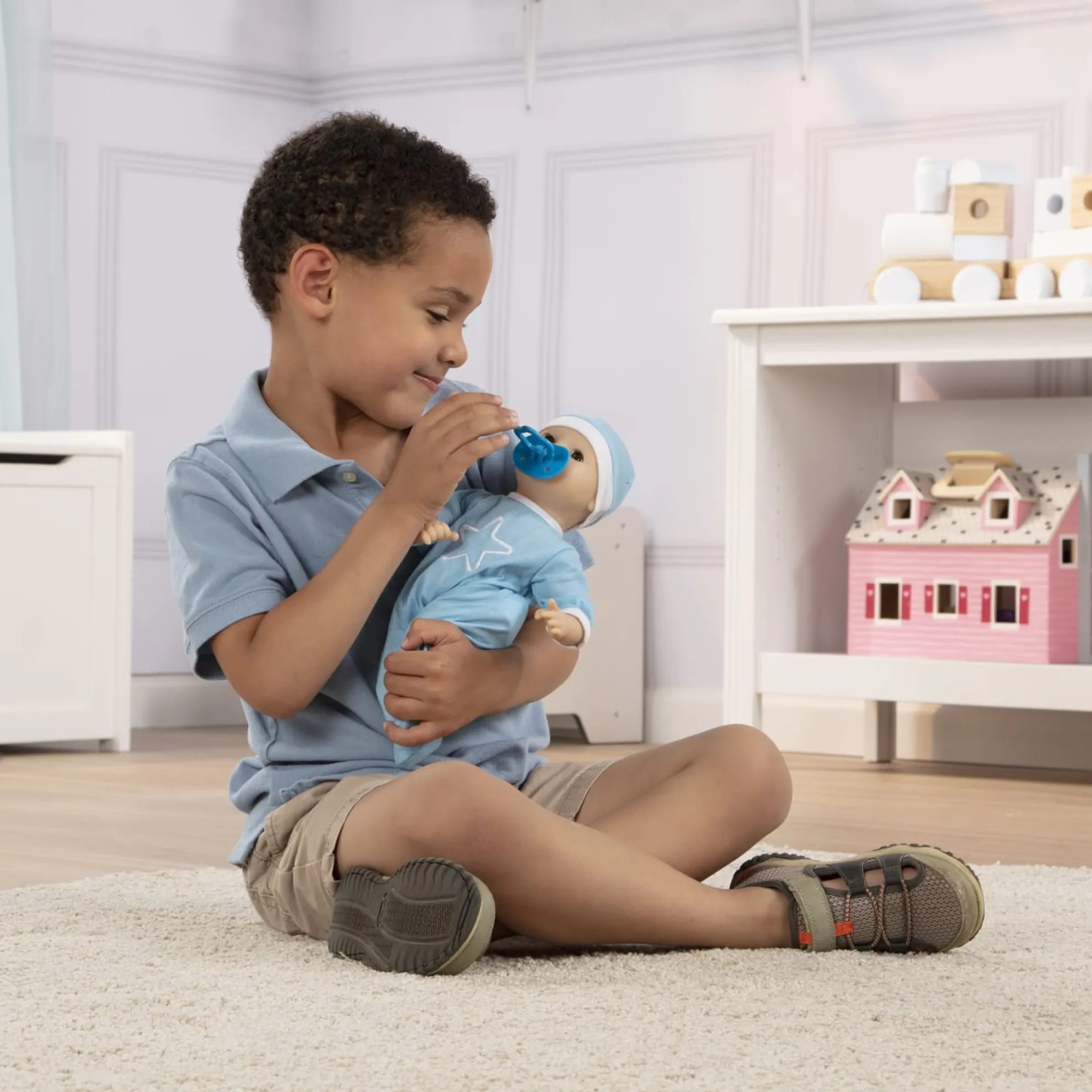 Mine to Love Jordan 12-Inch Baby Doll