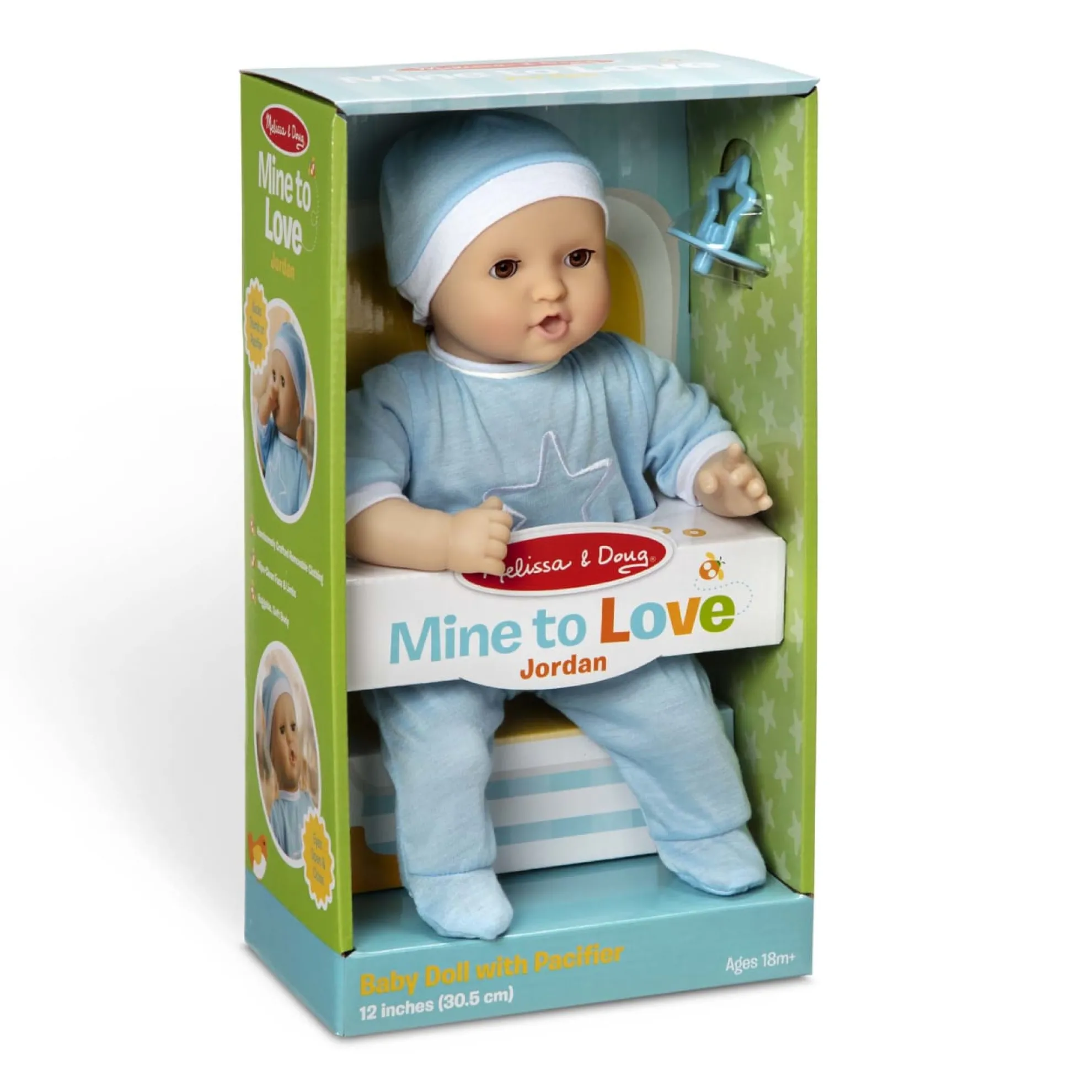 Mine to Love Jordan 12-Inch Baby Doll