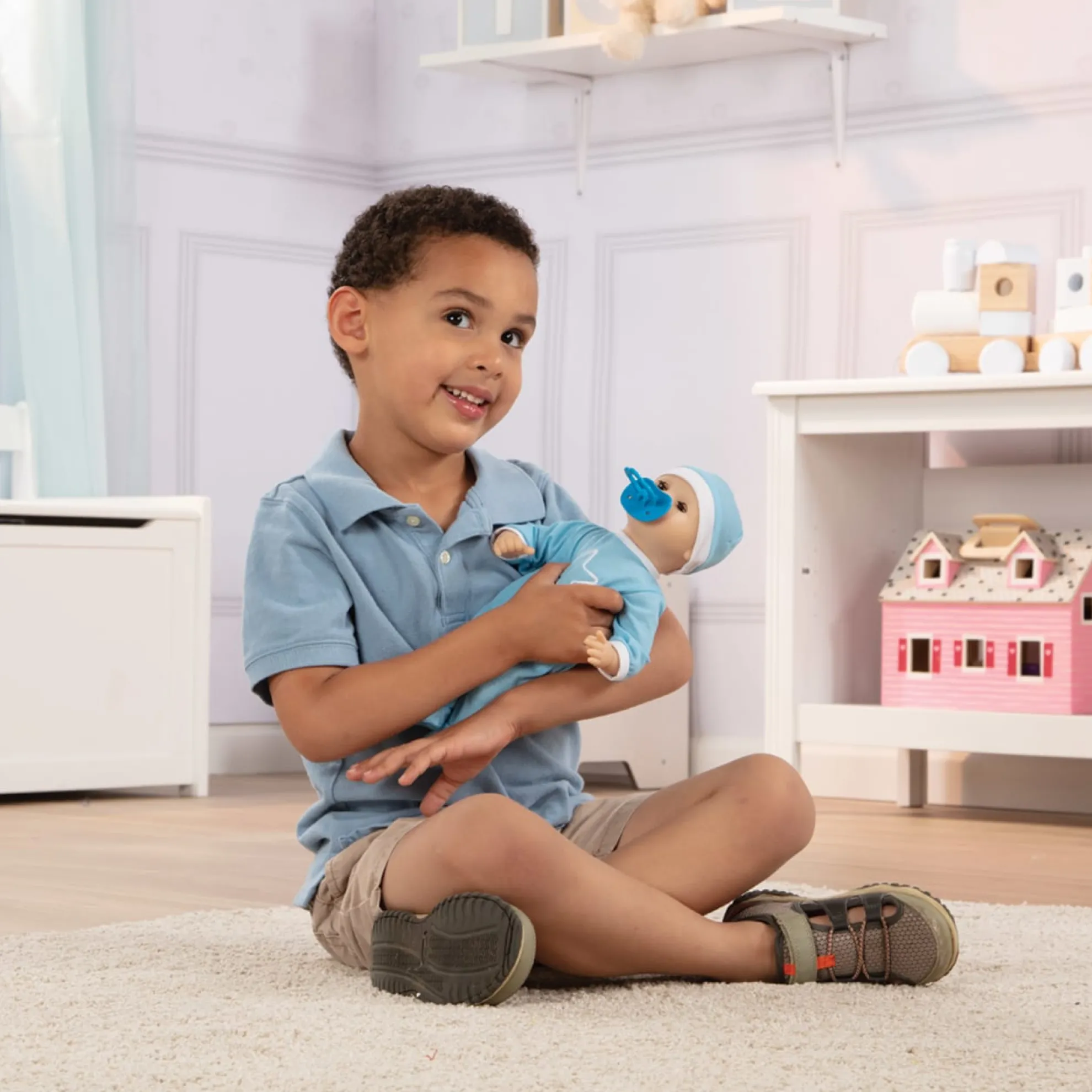 Mine to Love Jordan 12-Inch Baby Doll