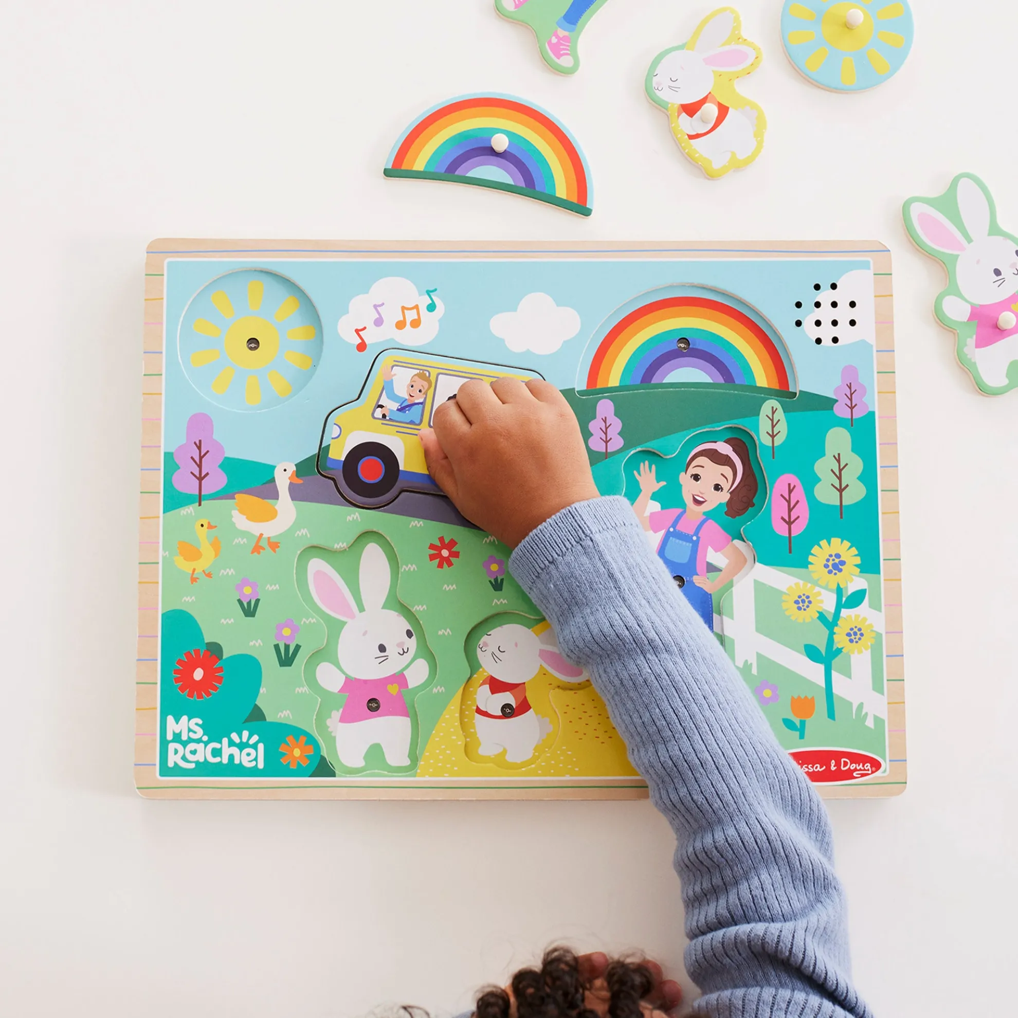 Ms. Rachel™ Wooden Song Puzzle – 6 Pieces