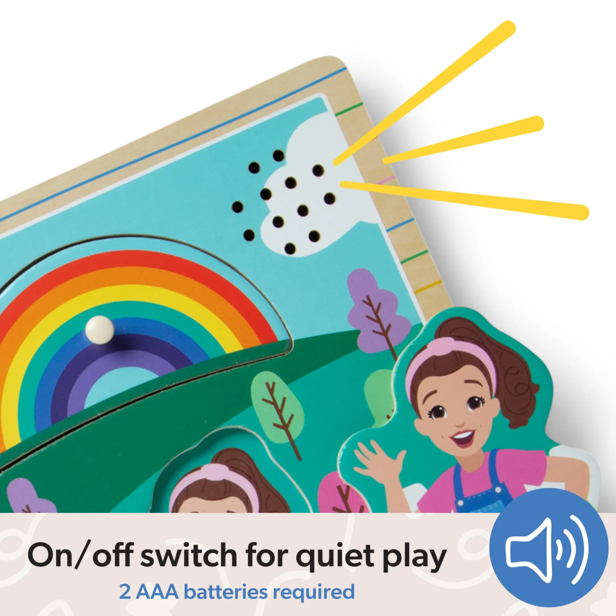 Ms. Rachel™ Wooden Song Puzzle – 6 Pieces