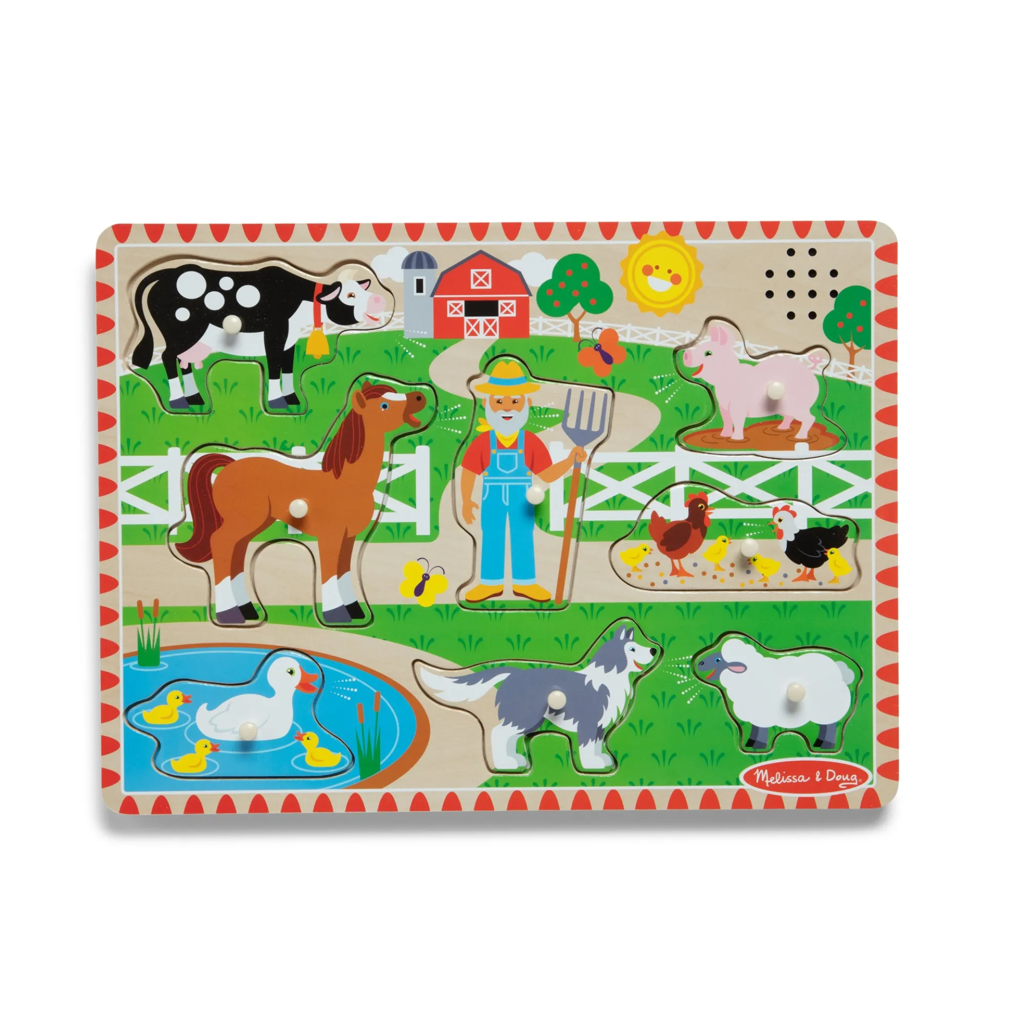 Old MacDonald's Farm Song Puzzle - 8 Pieces