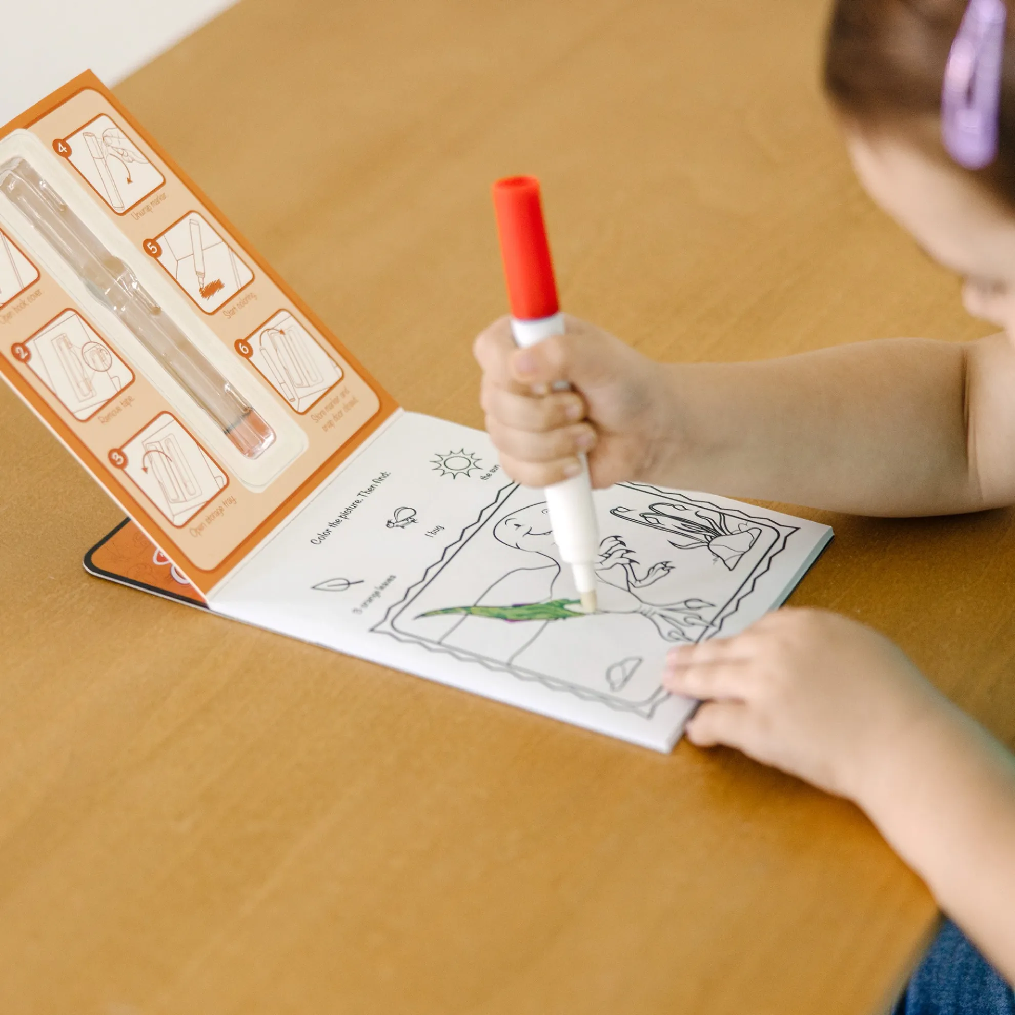 On the Go™ ColorBlast Color Reveal Pad – Dinosaur