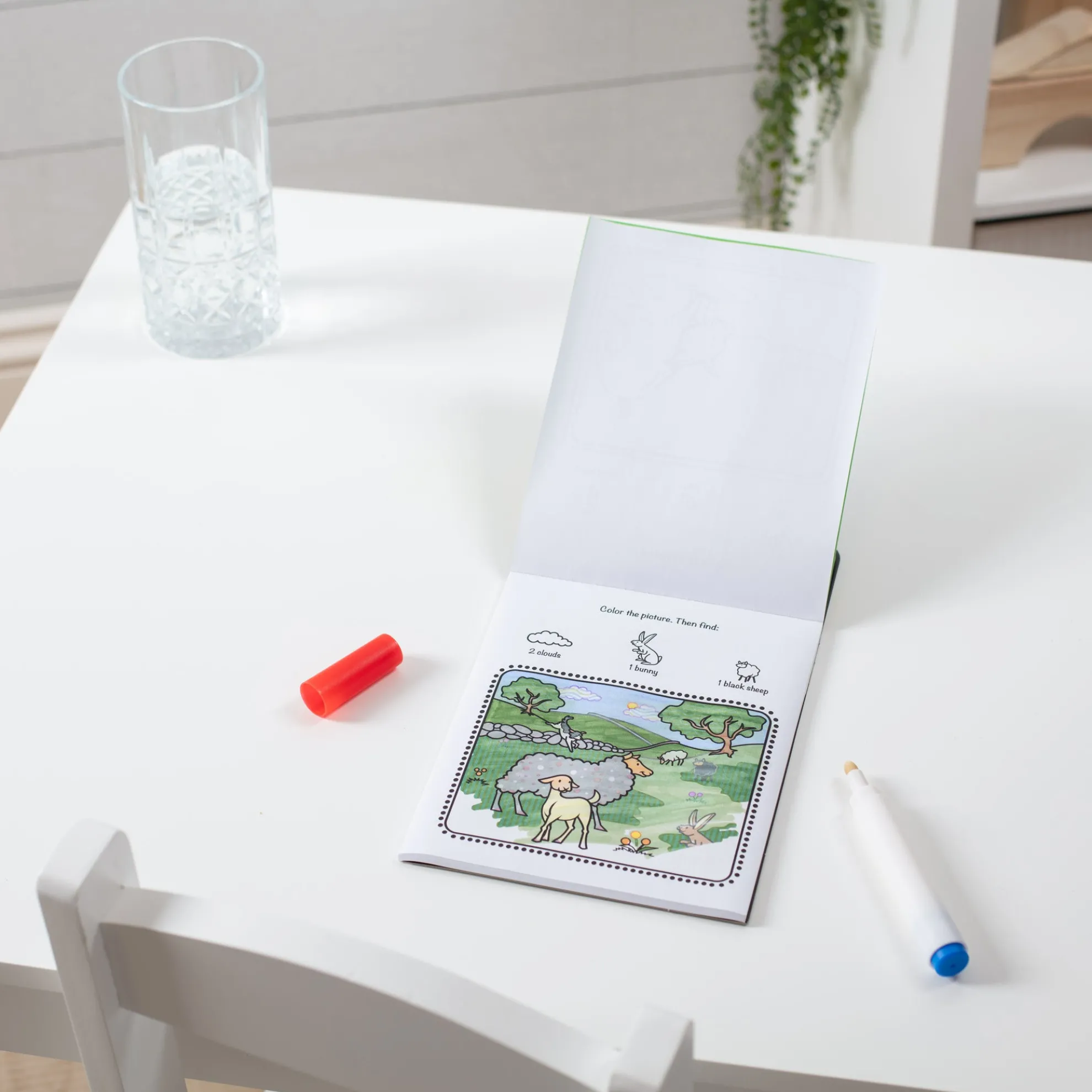 On the Go Colorblast No Mess Coloring Pad -Animals