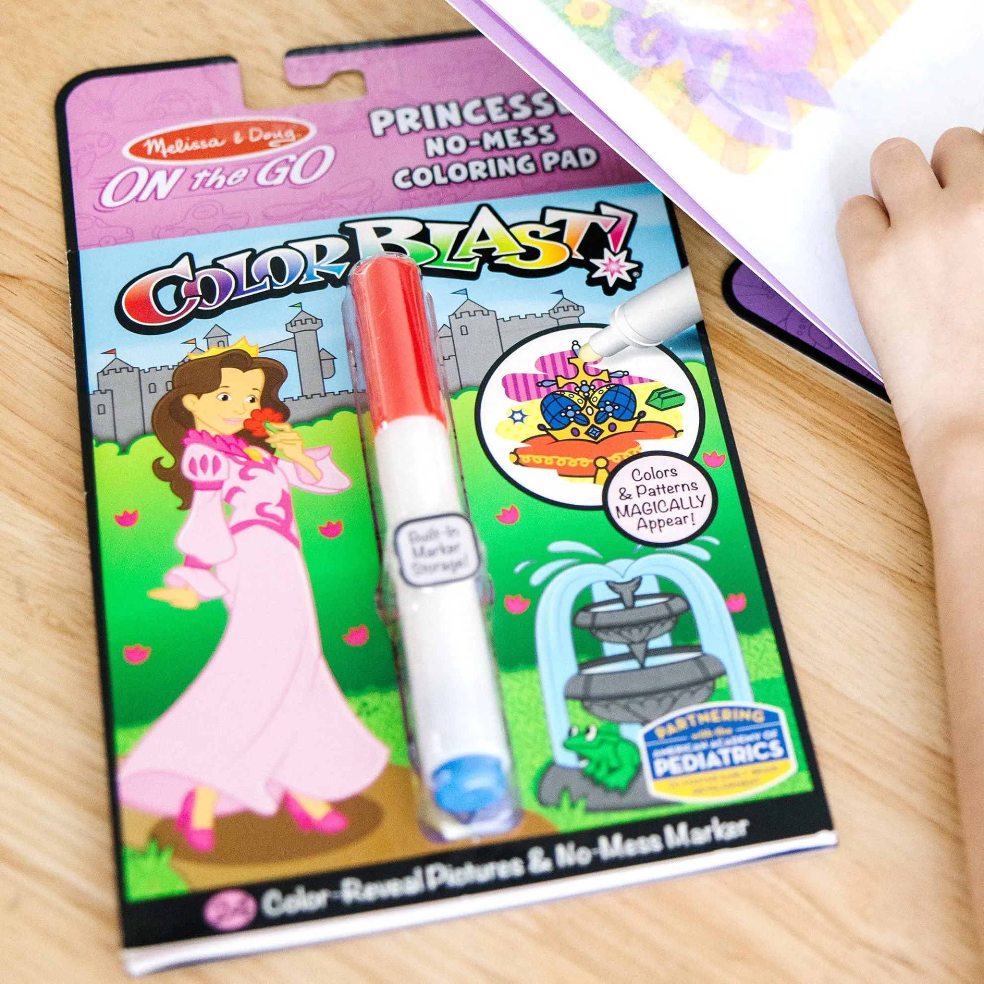 On the Go™ ColorBlast Color Reveal Pad – Princess