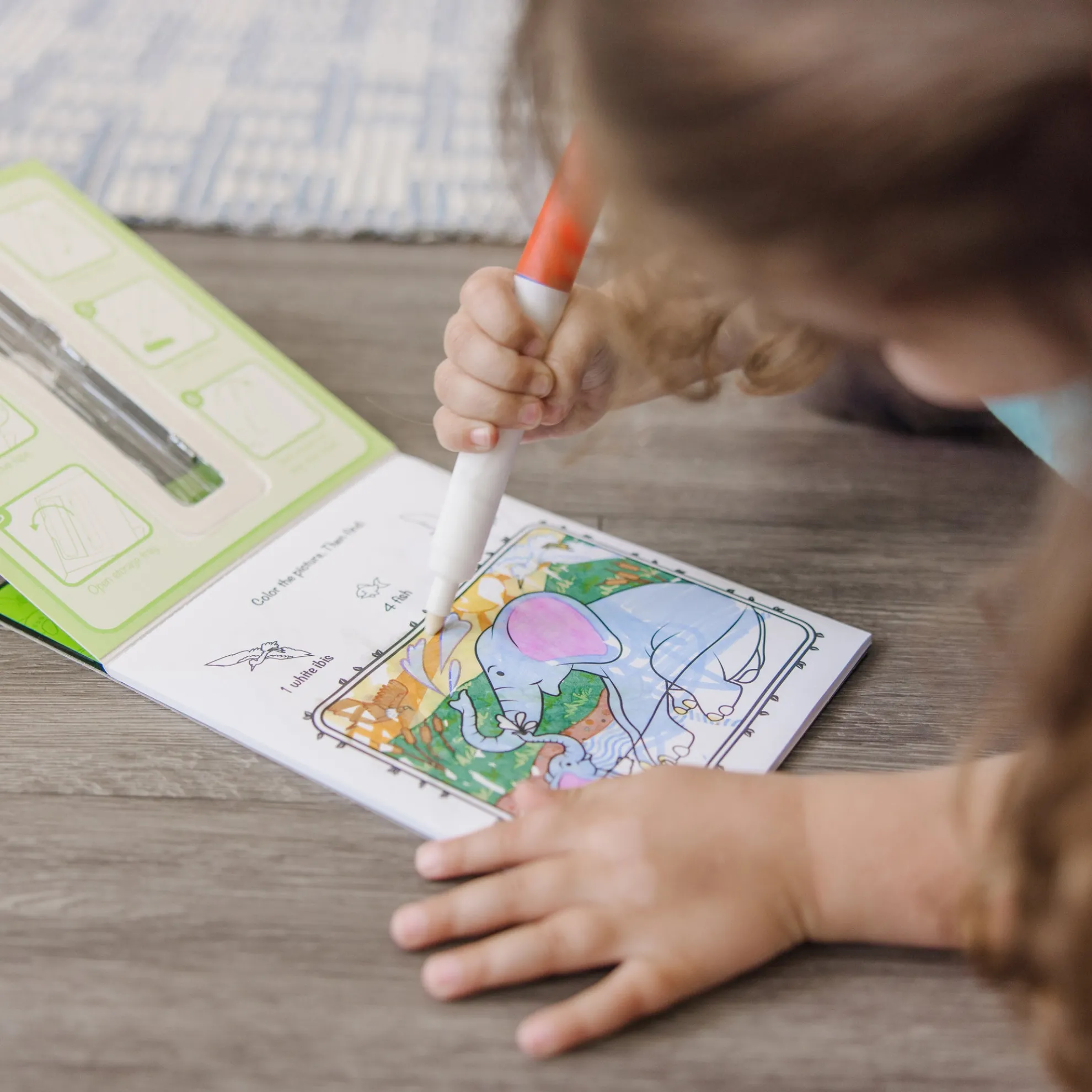 On the Go ColorBlast No Mess Coloring Pad - Safari