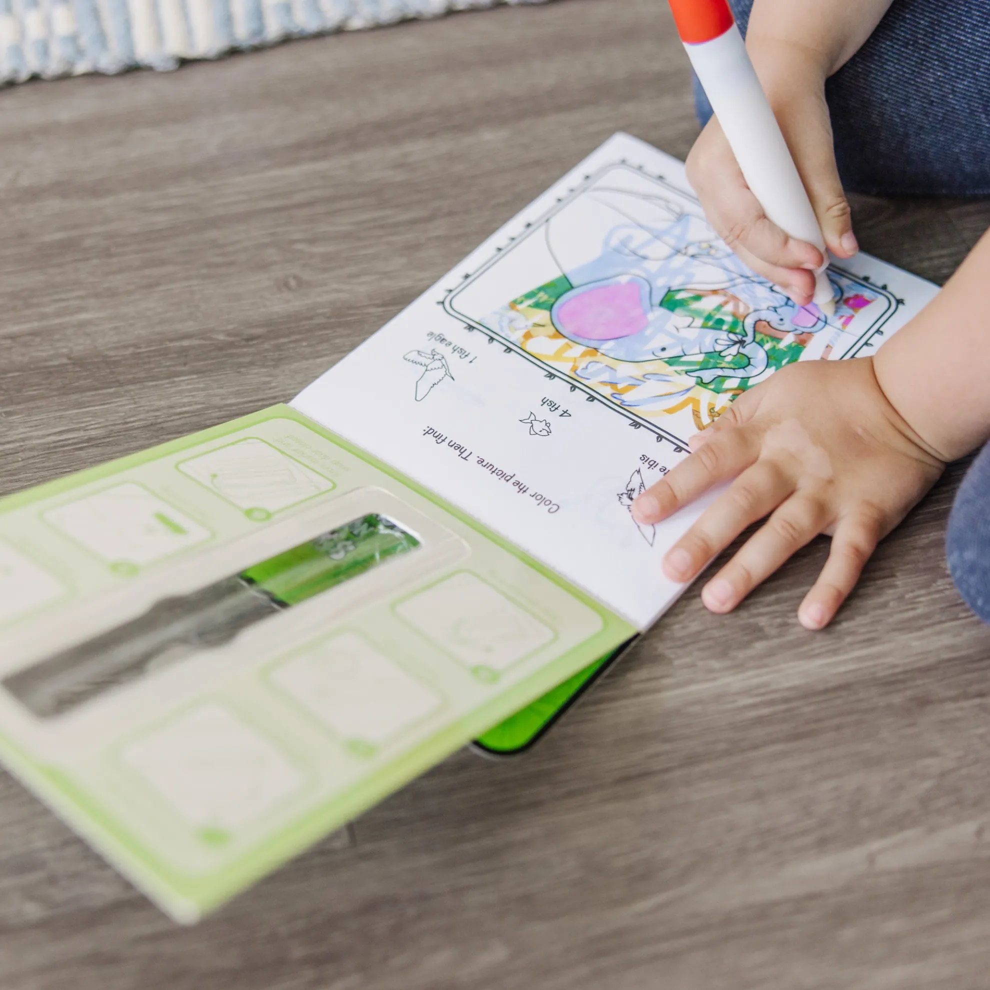 On the Go ColorBlast No Mess Coloring Pad - Safari