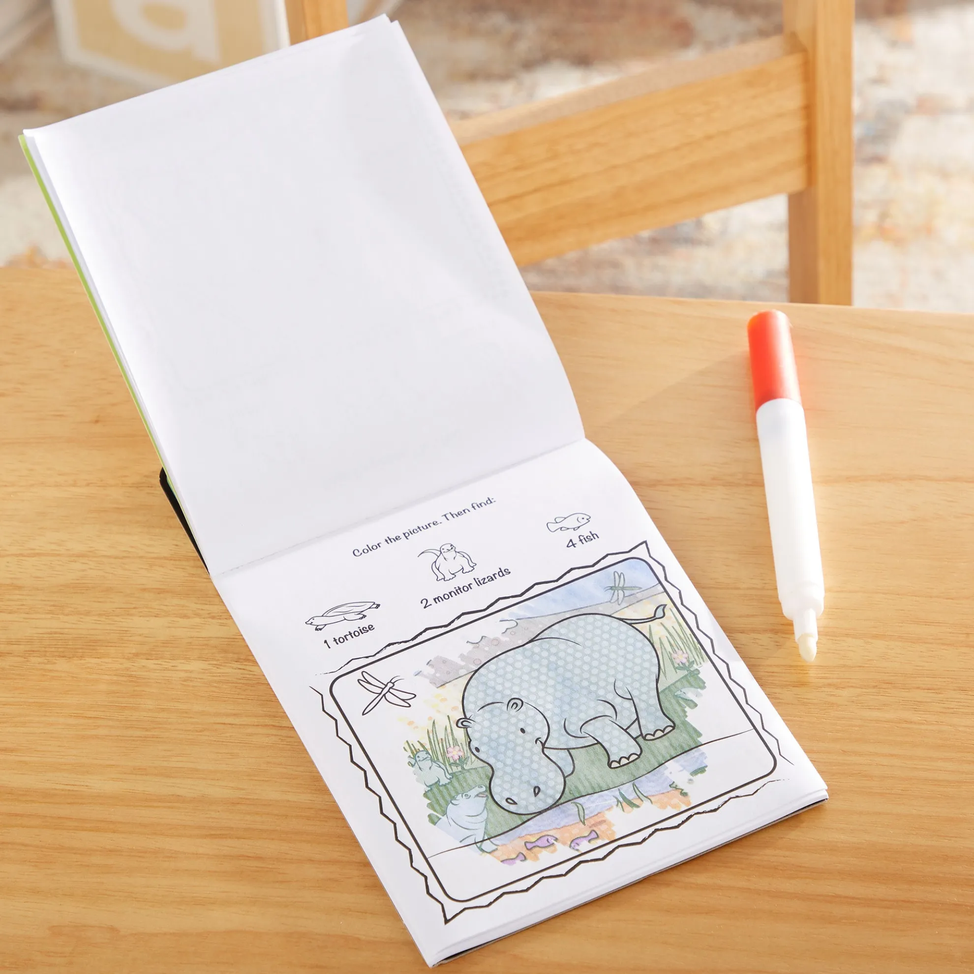 On the Go ColorBlast No Mess Coloring Pad - Safari