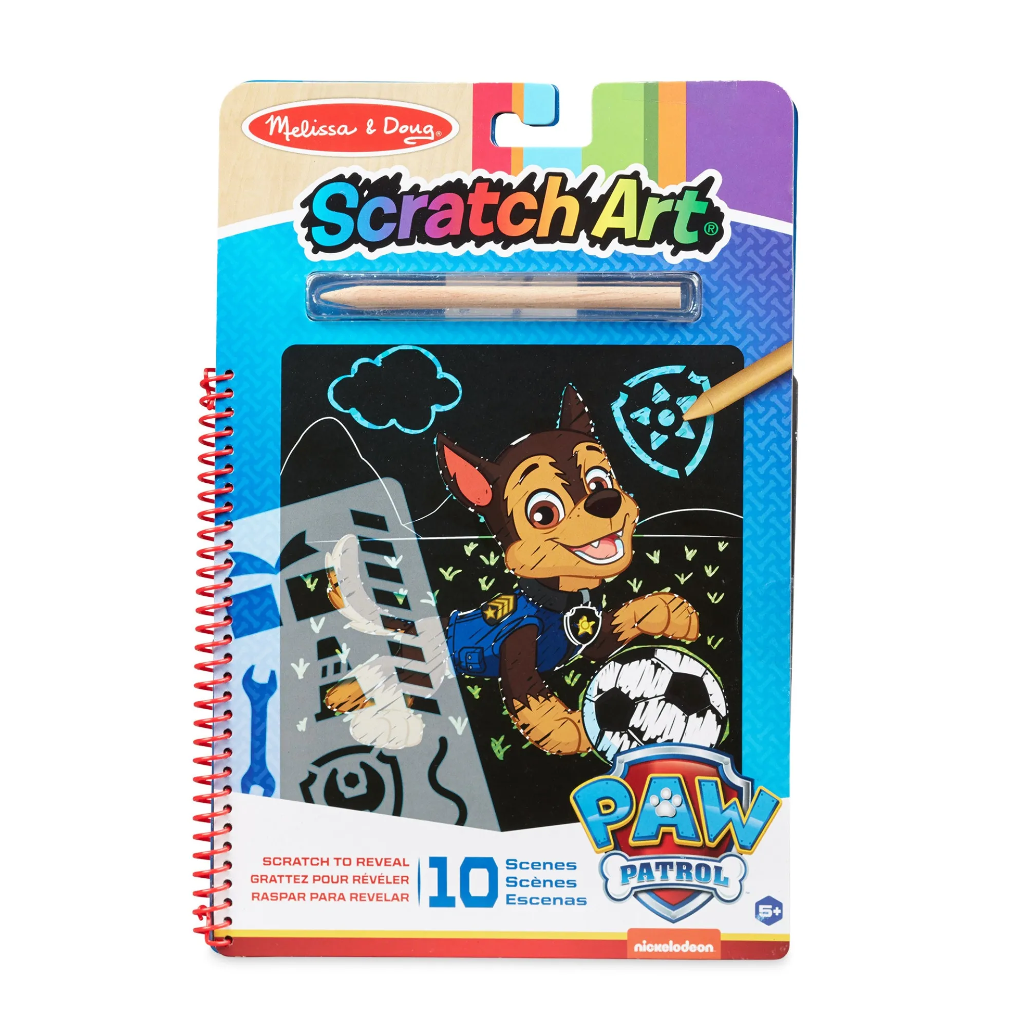 PAW Patrol Scratch Art Pad - Chase